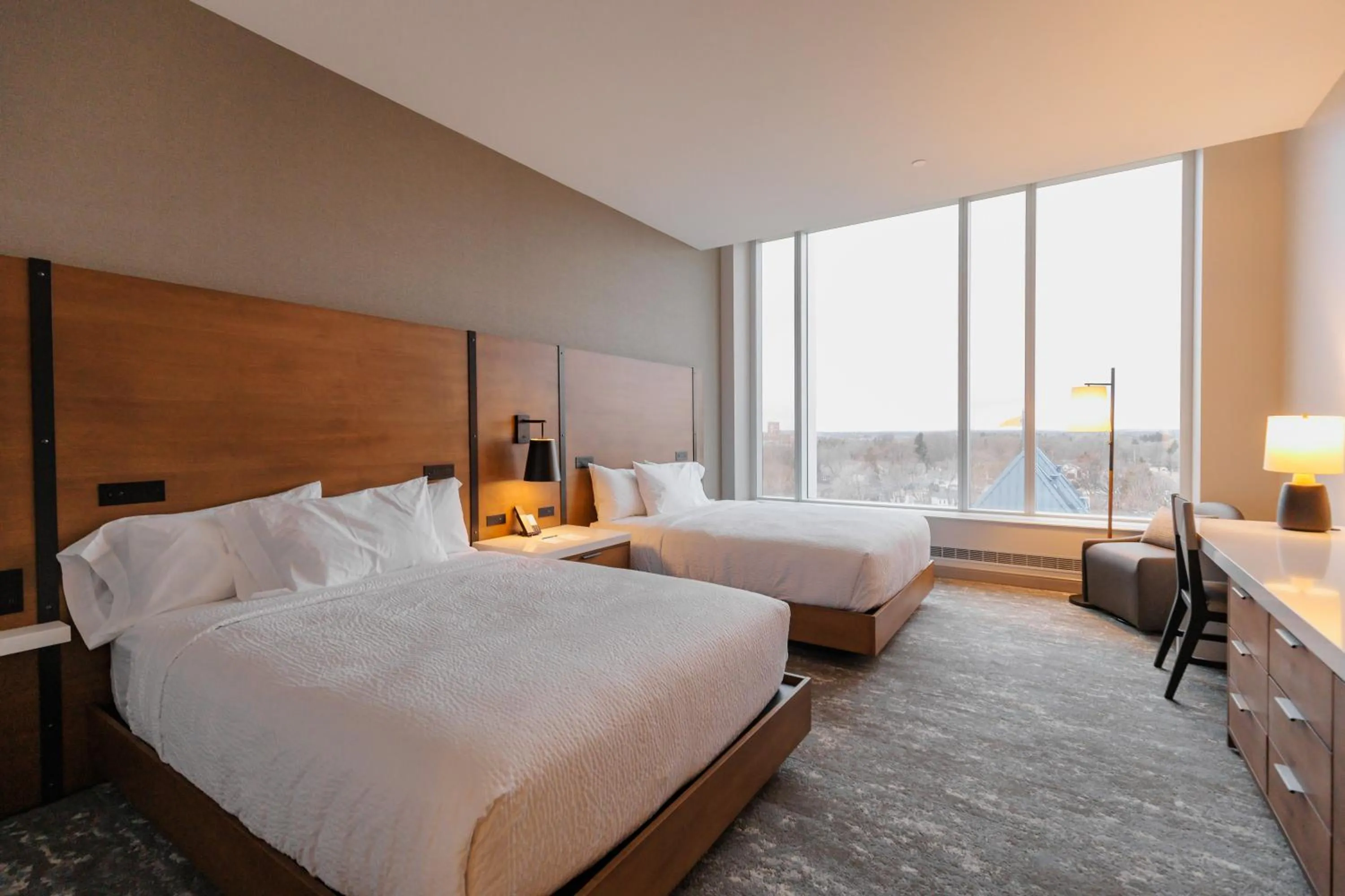 Bed in Highpoint Hotel