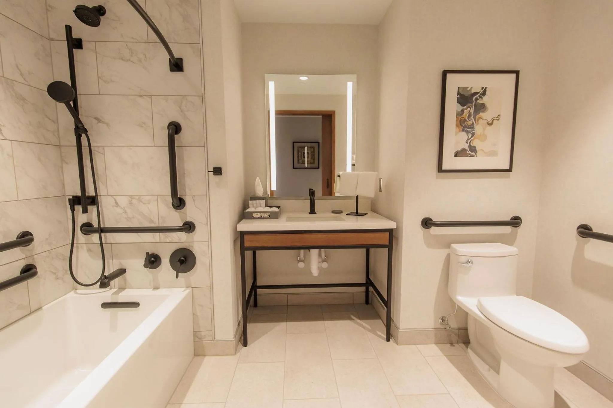 Bathroom in Highpoint Hotel