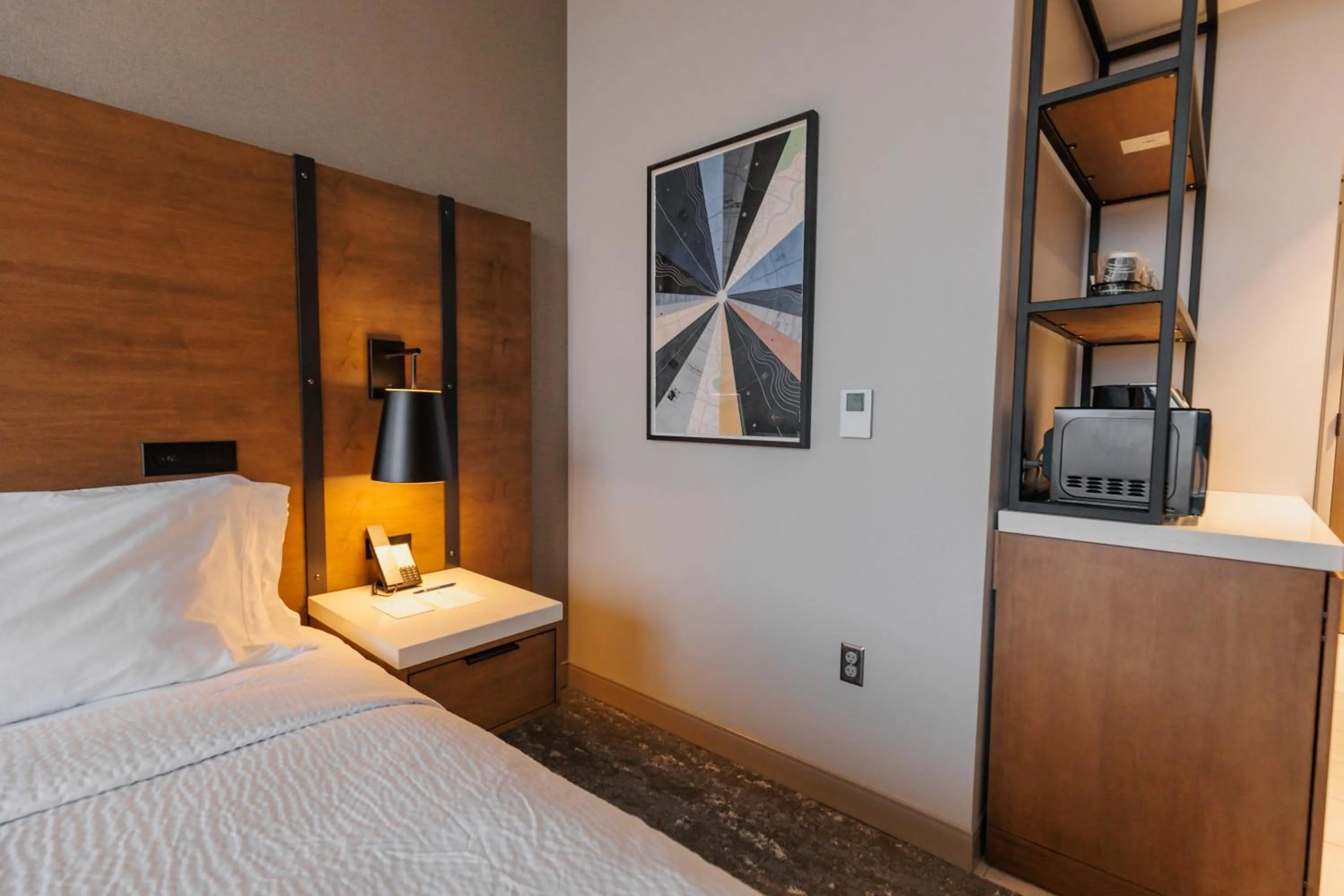 Bed in Highpoint Hotel