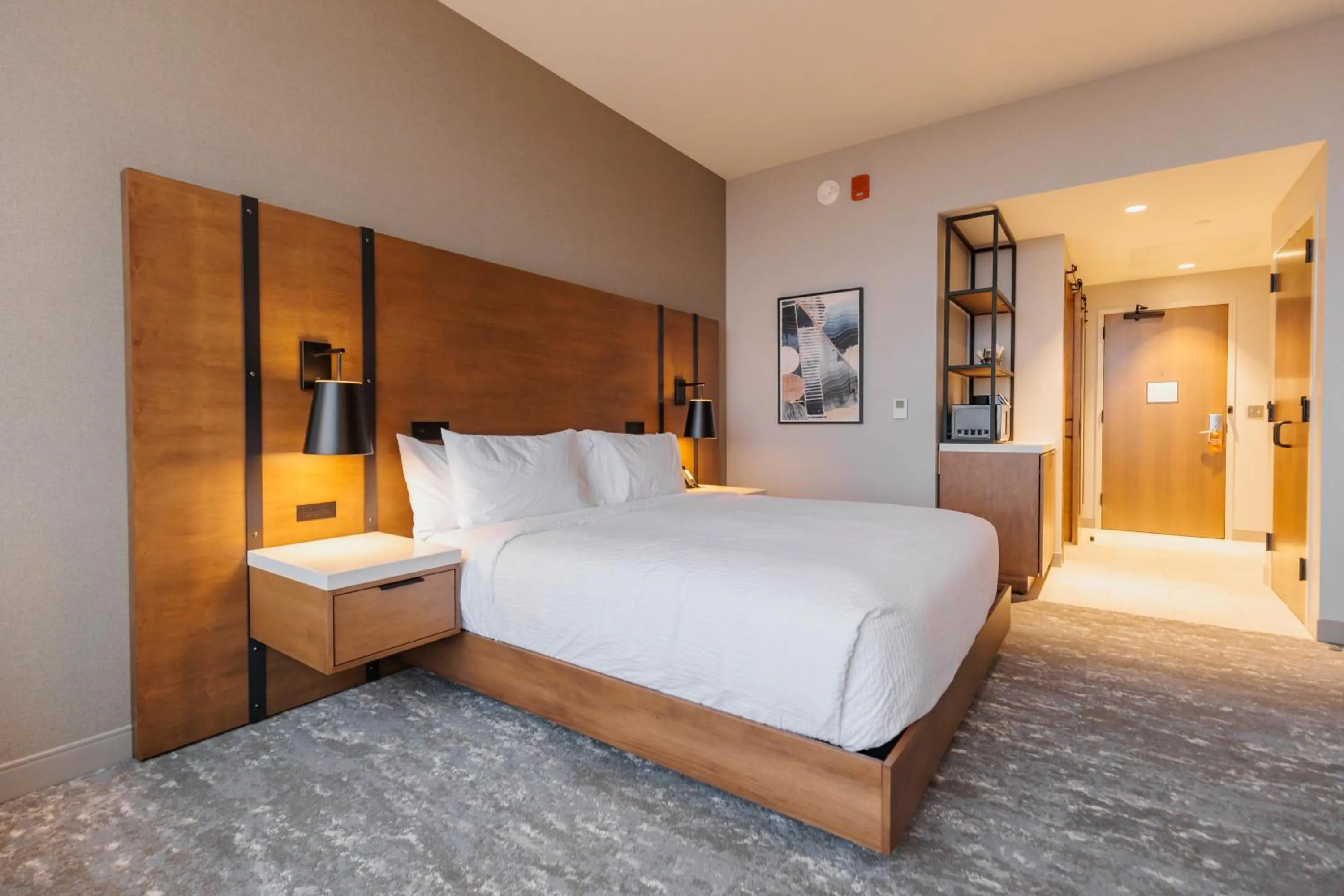 Bed in Highpoint Hotel
