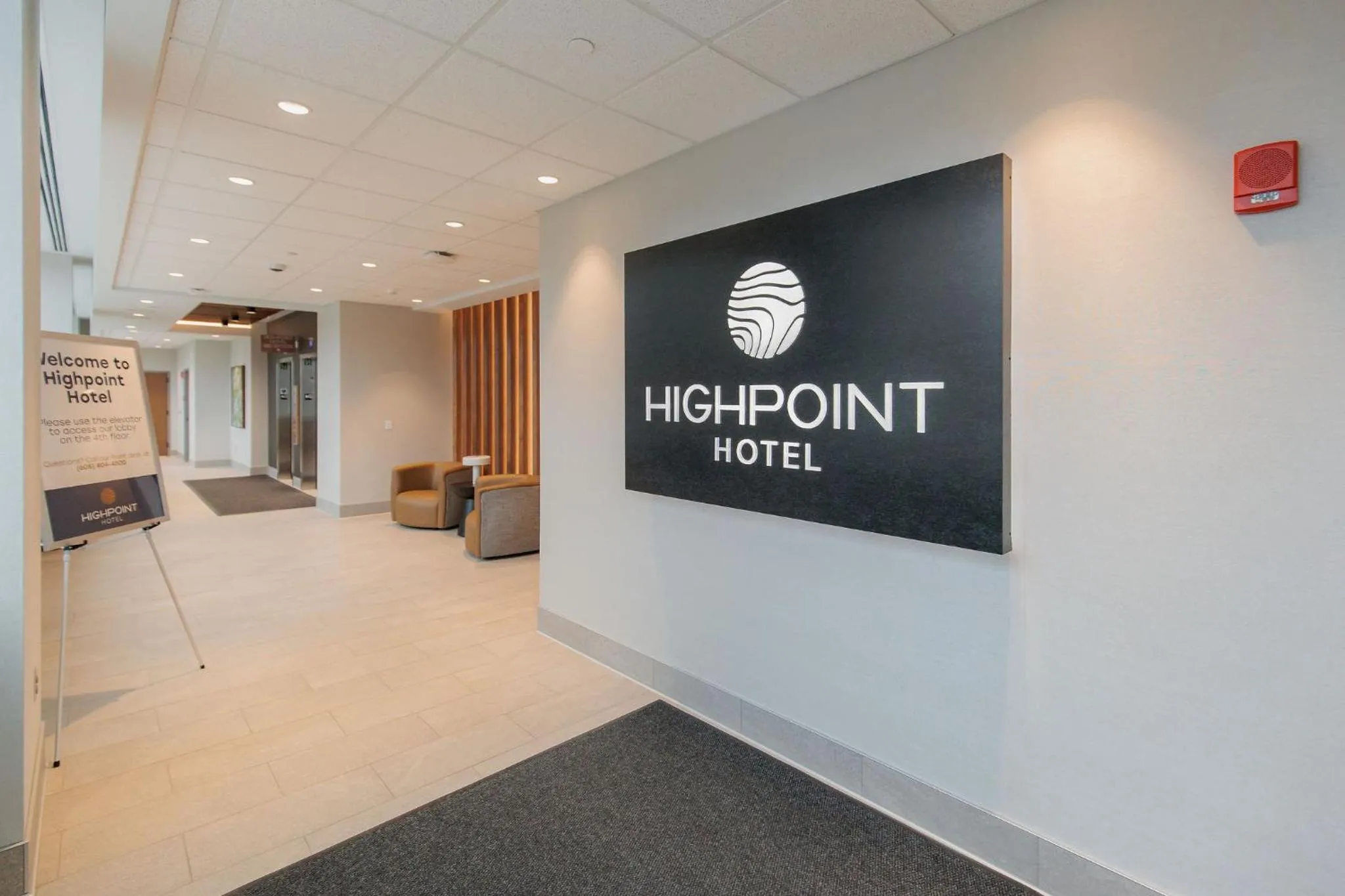 Property logo or sign in Highpoint Hotel