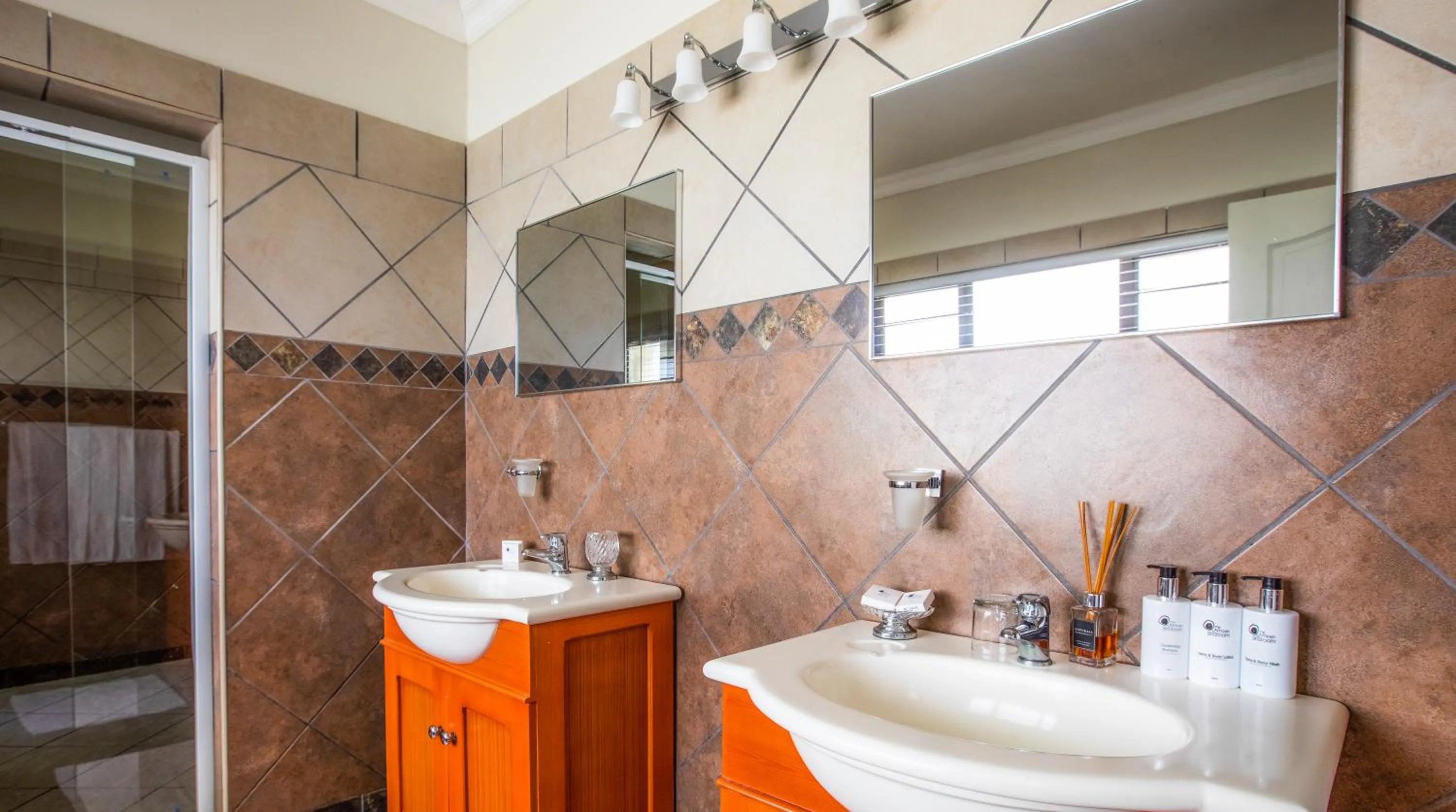 Shower in At Heritage House