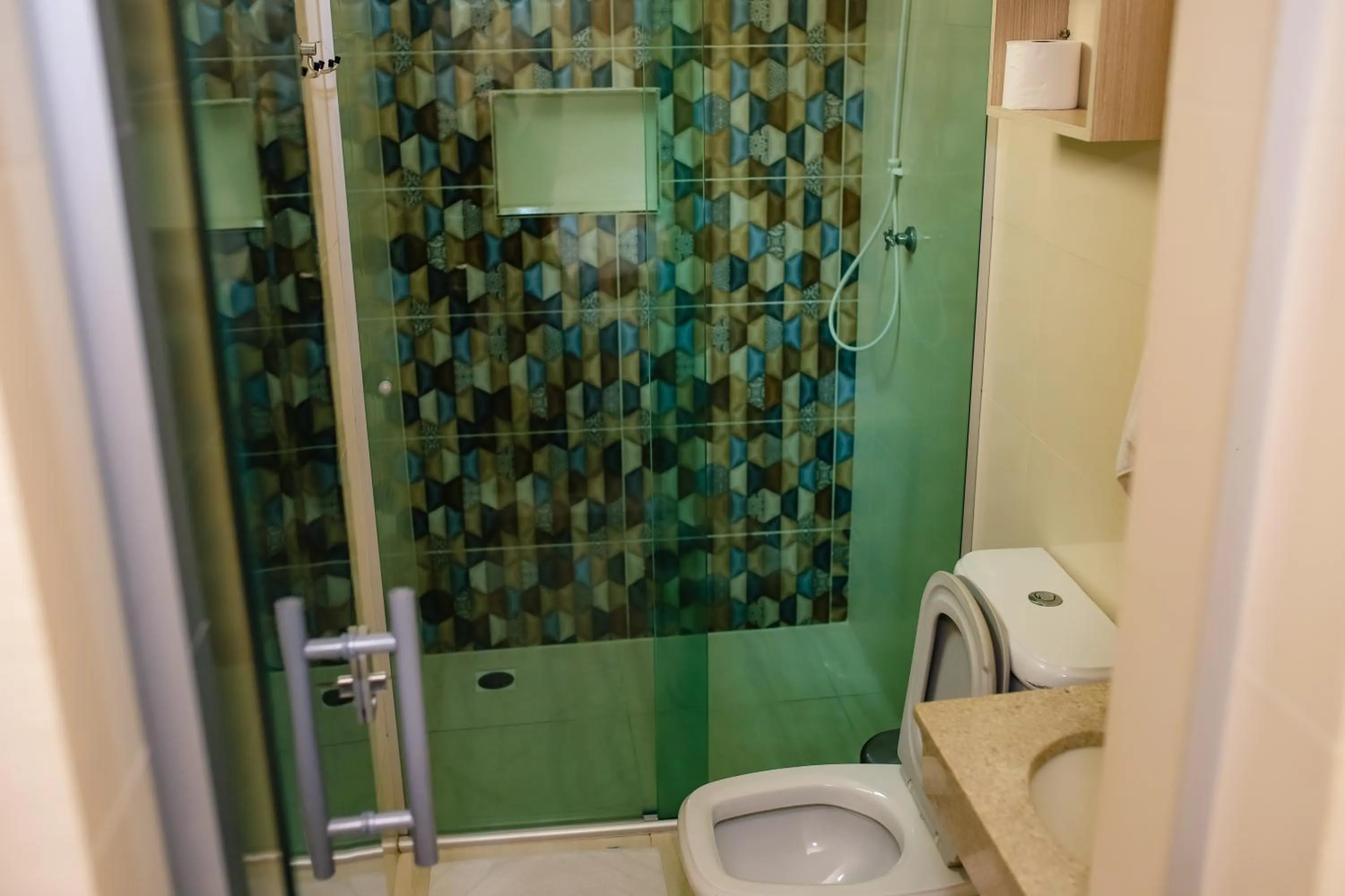 Bathroom in Pousada Santa Cruz