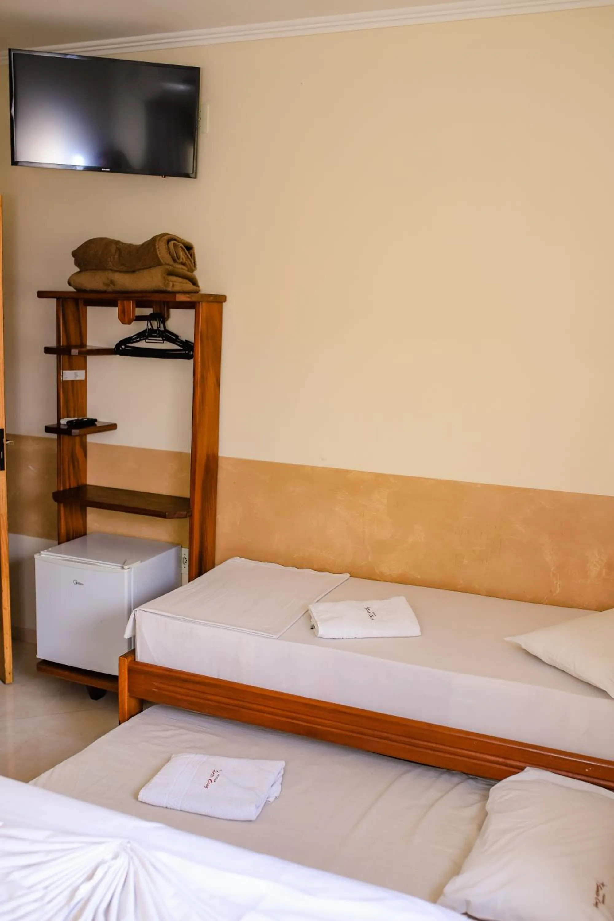 Bedroom, Bed in Pousada Santa Cruz