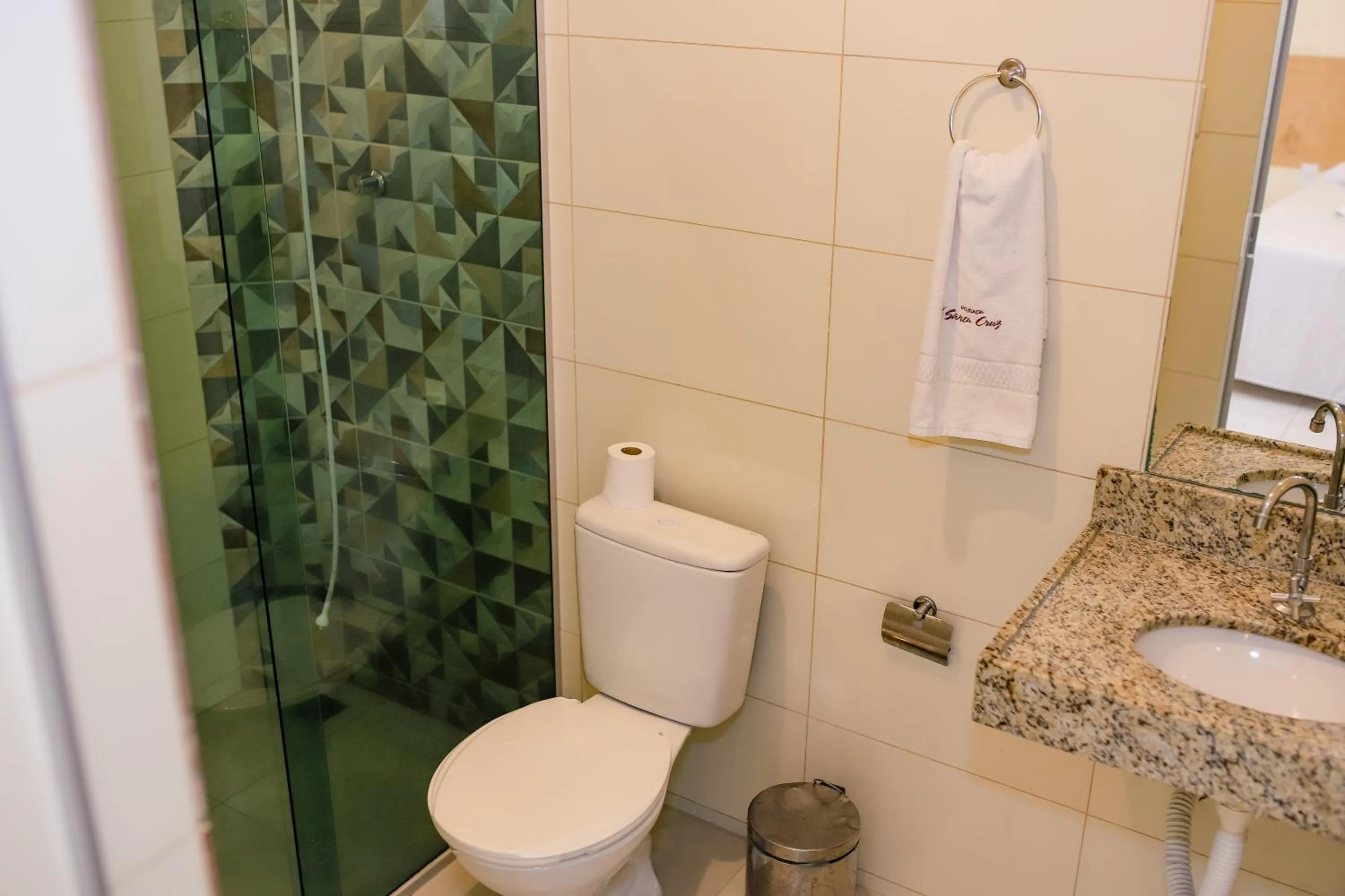 Bathroom in Pousada Santa Cruz