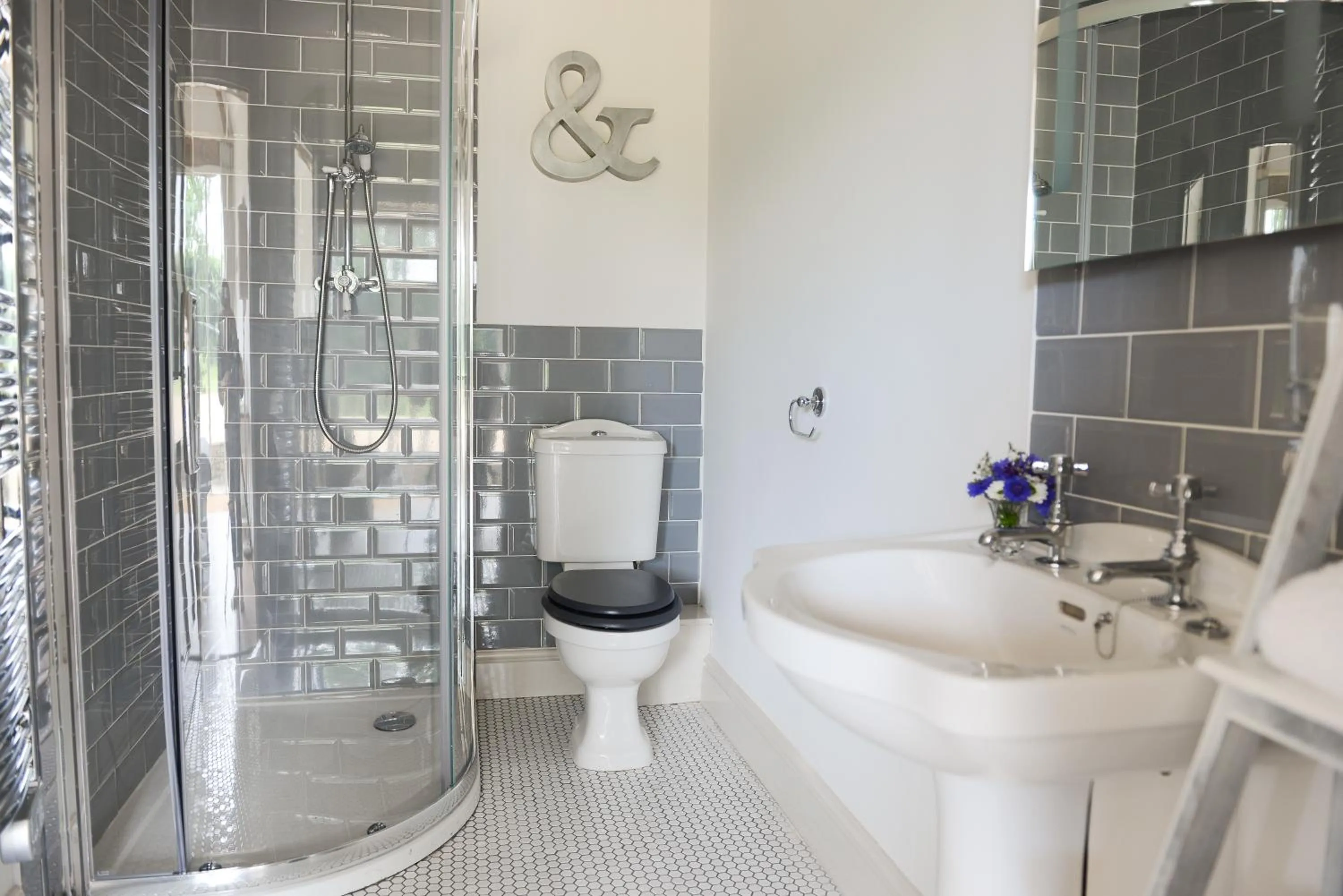 Shower in Cromhall Farm