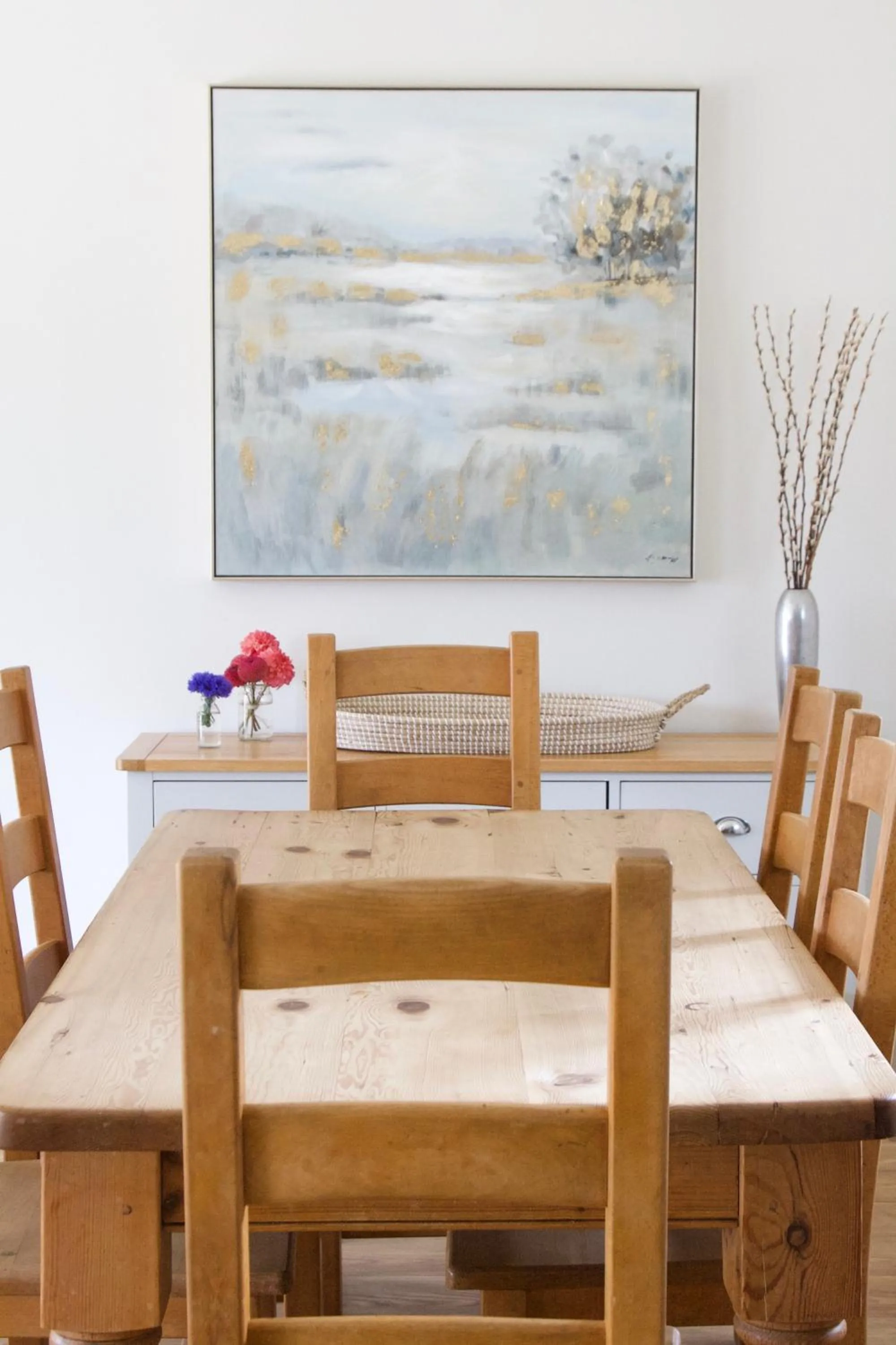 Dining area in Cromhall Farm