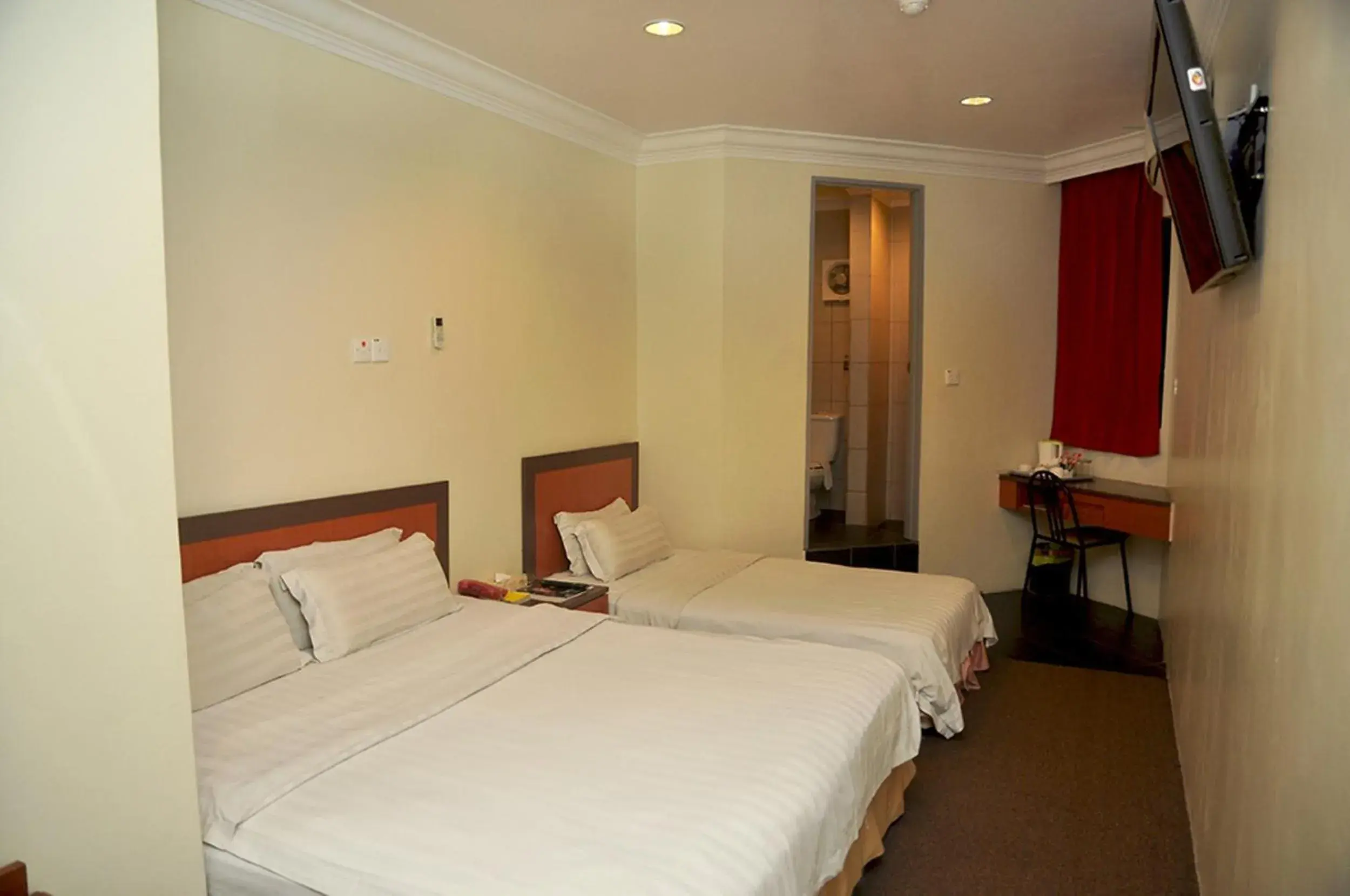 Bedroom, Bed in Hotel Deleeton