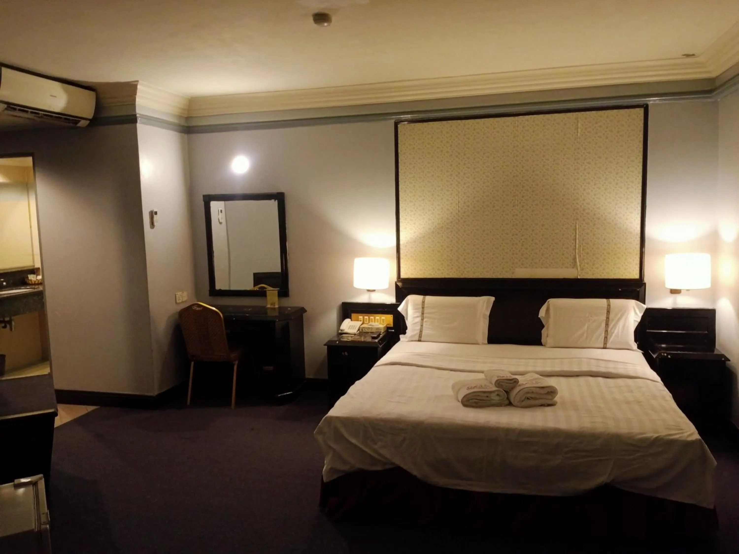 Bed in Hotel Deleeton