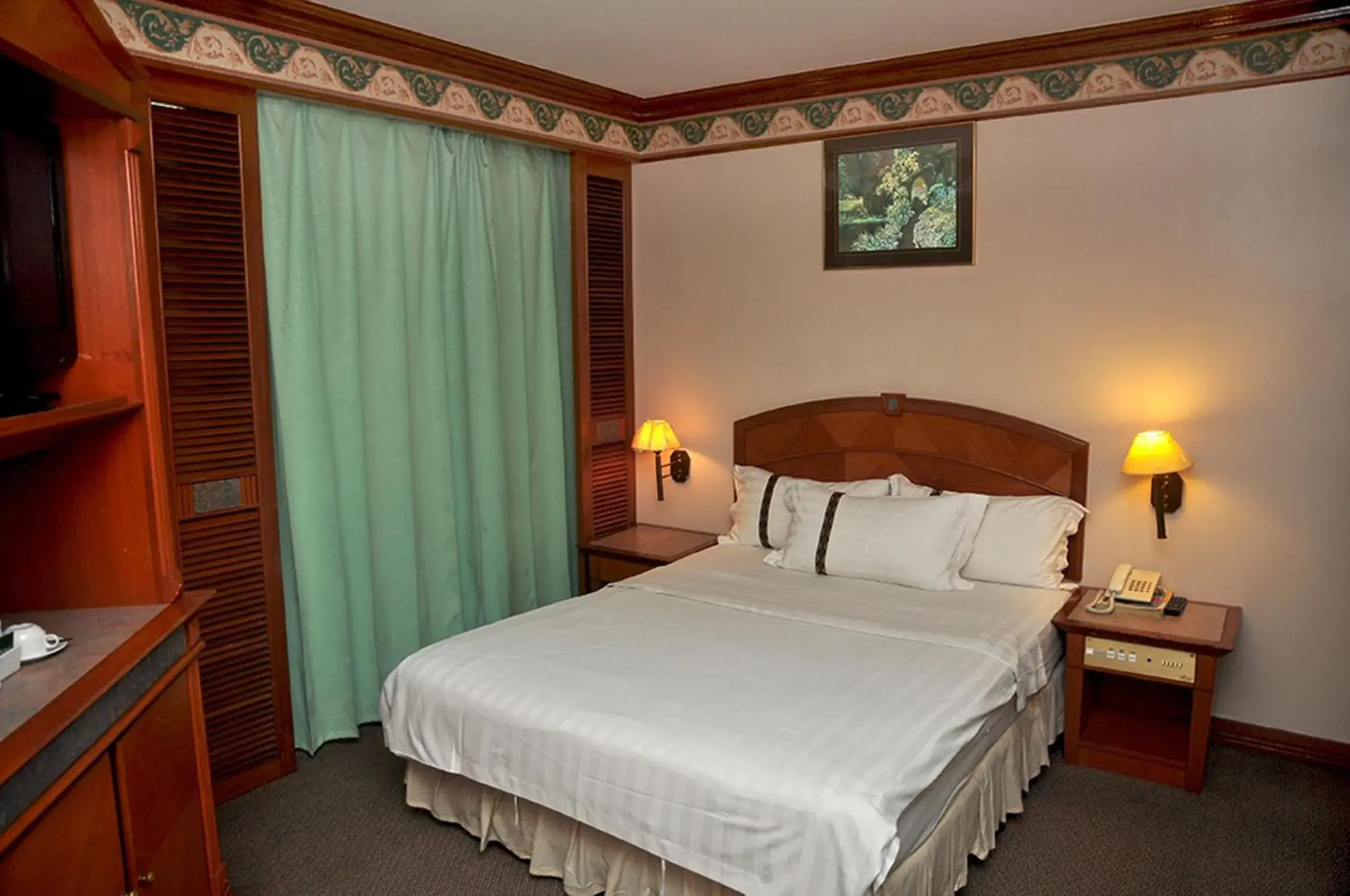 Bedroom, Bed in Hotel Deleeton