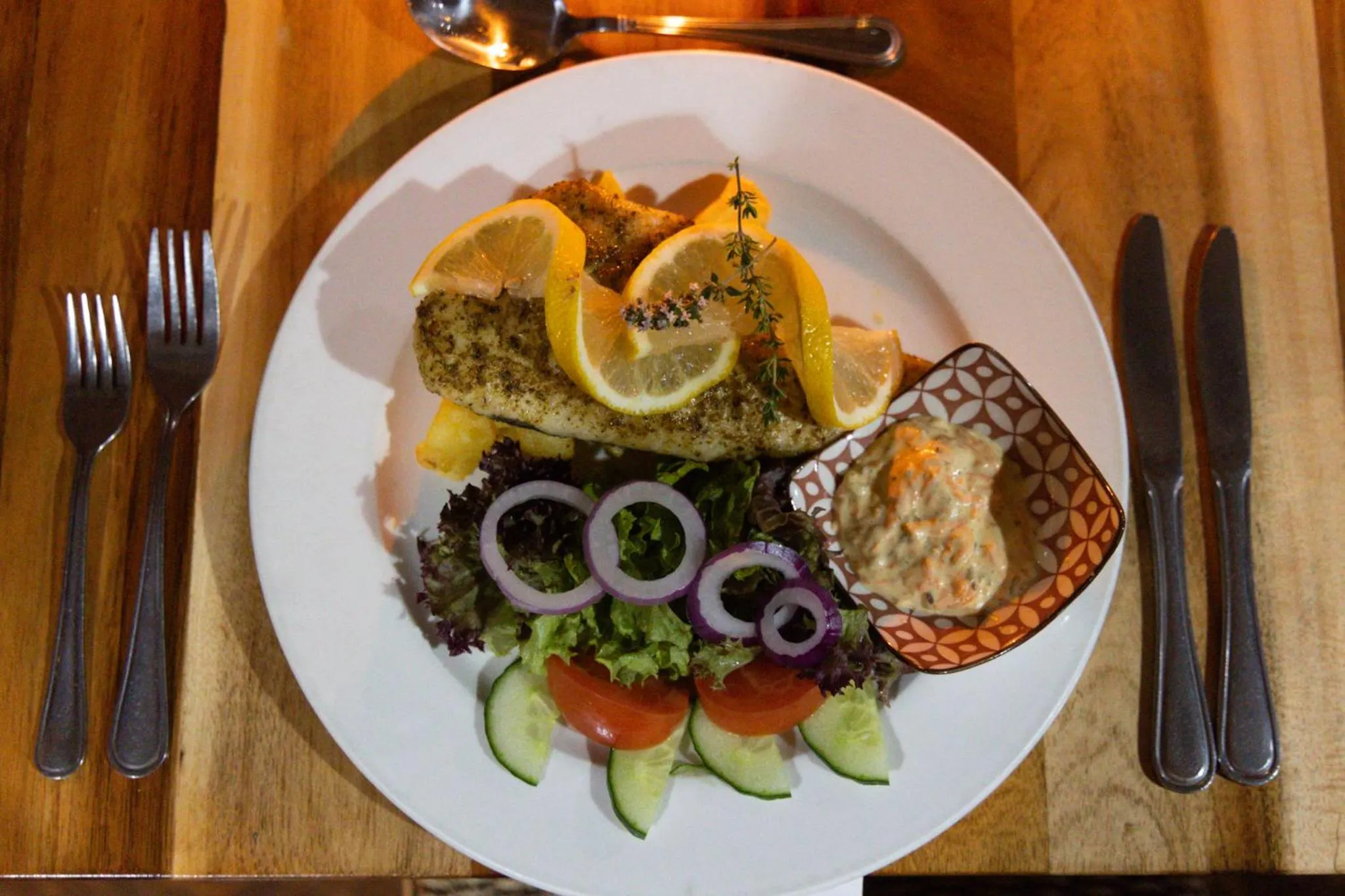 Food in The Kelway Hotel