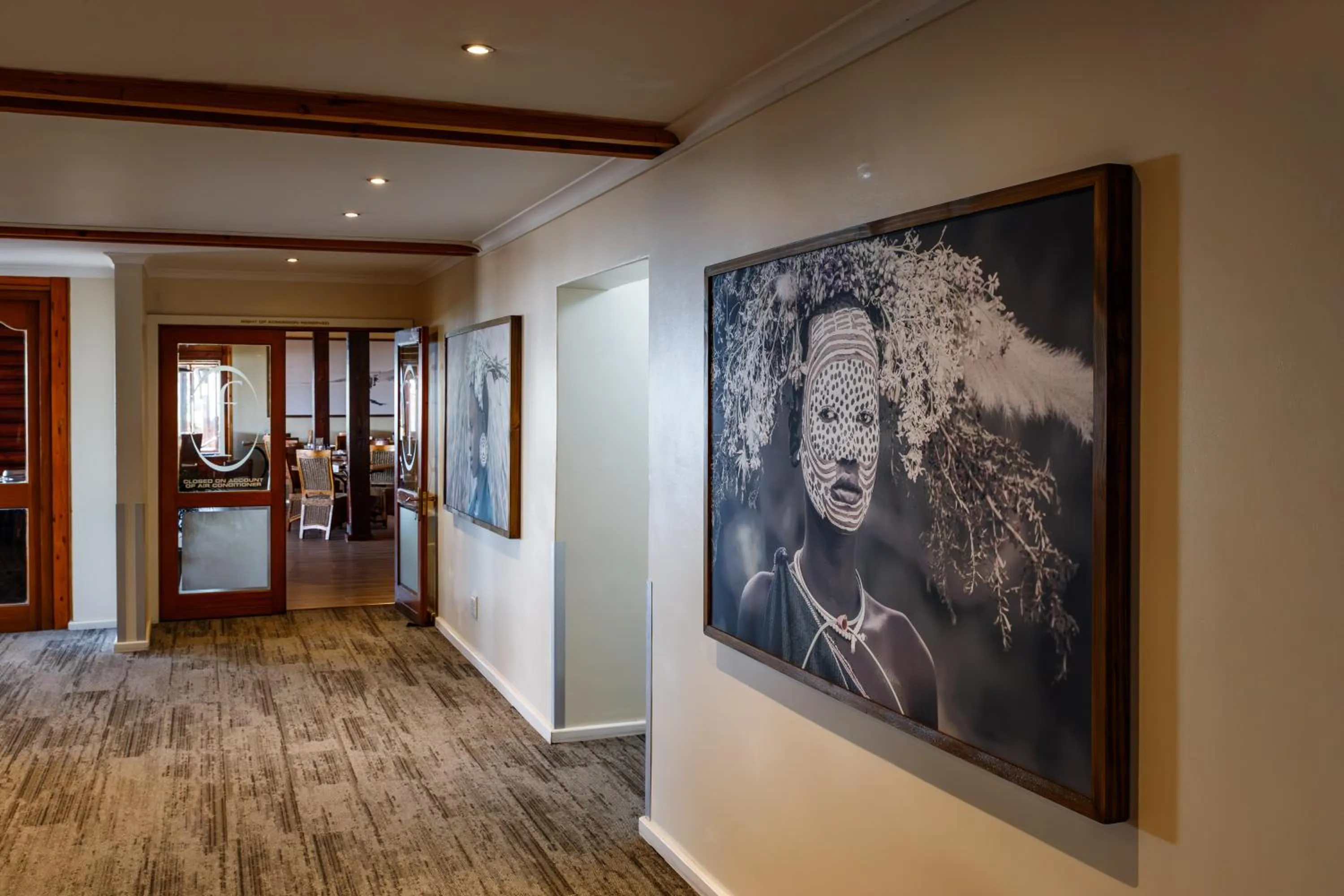 Decorative detail in The Kelway Hotel