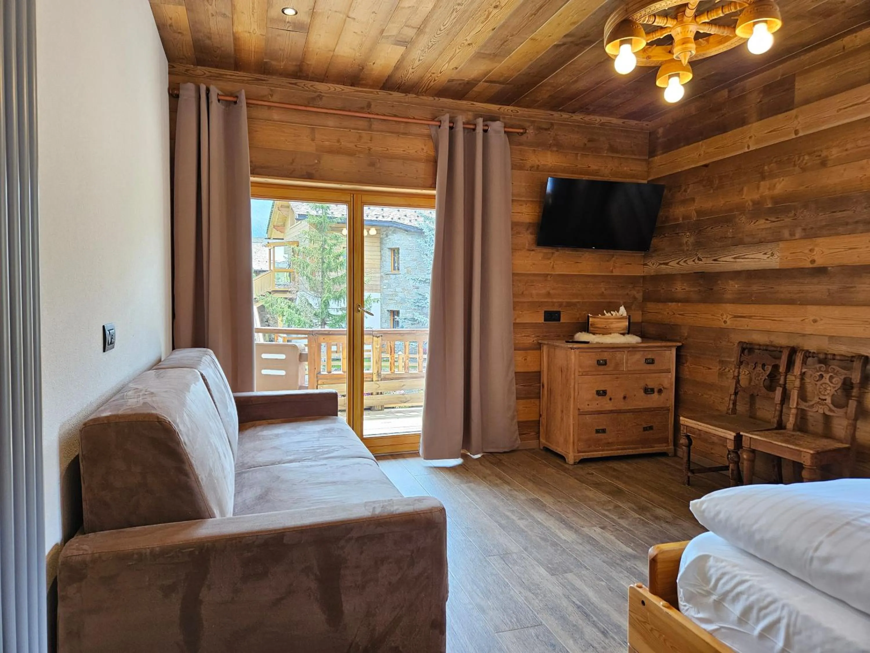 Bed in Hotel del Bosco
