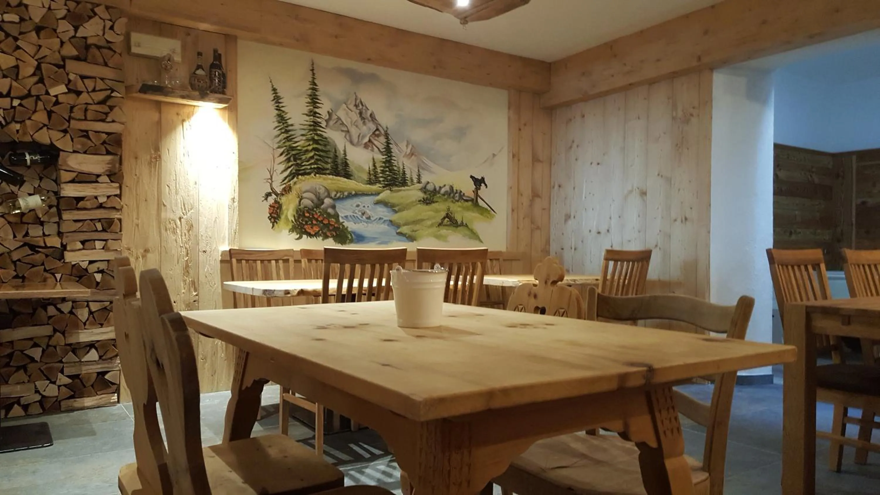 Dining area in Hotel del Bosco