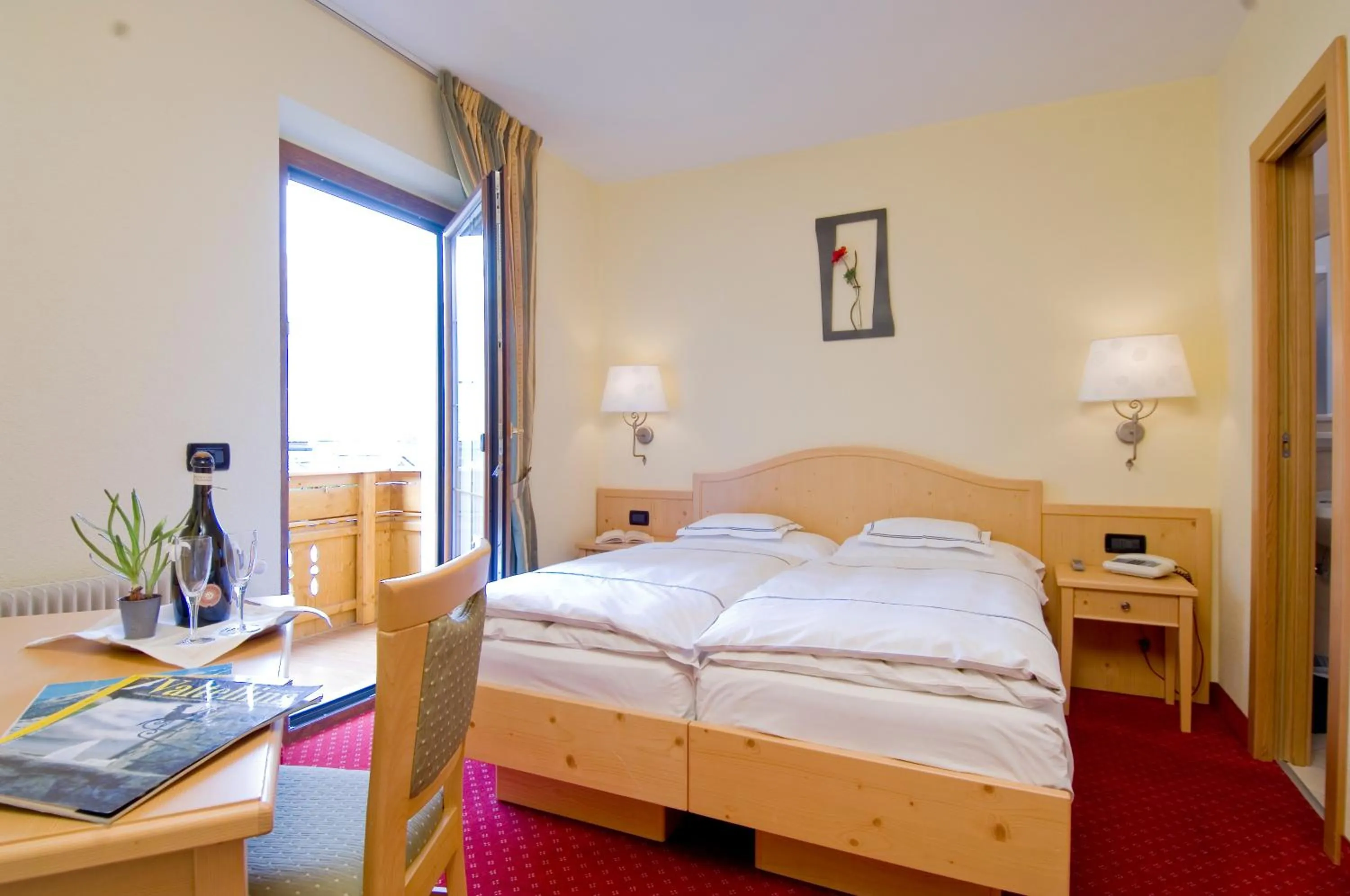 Bedroom, Bed in Hotel del Bosco