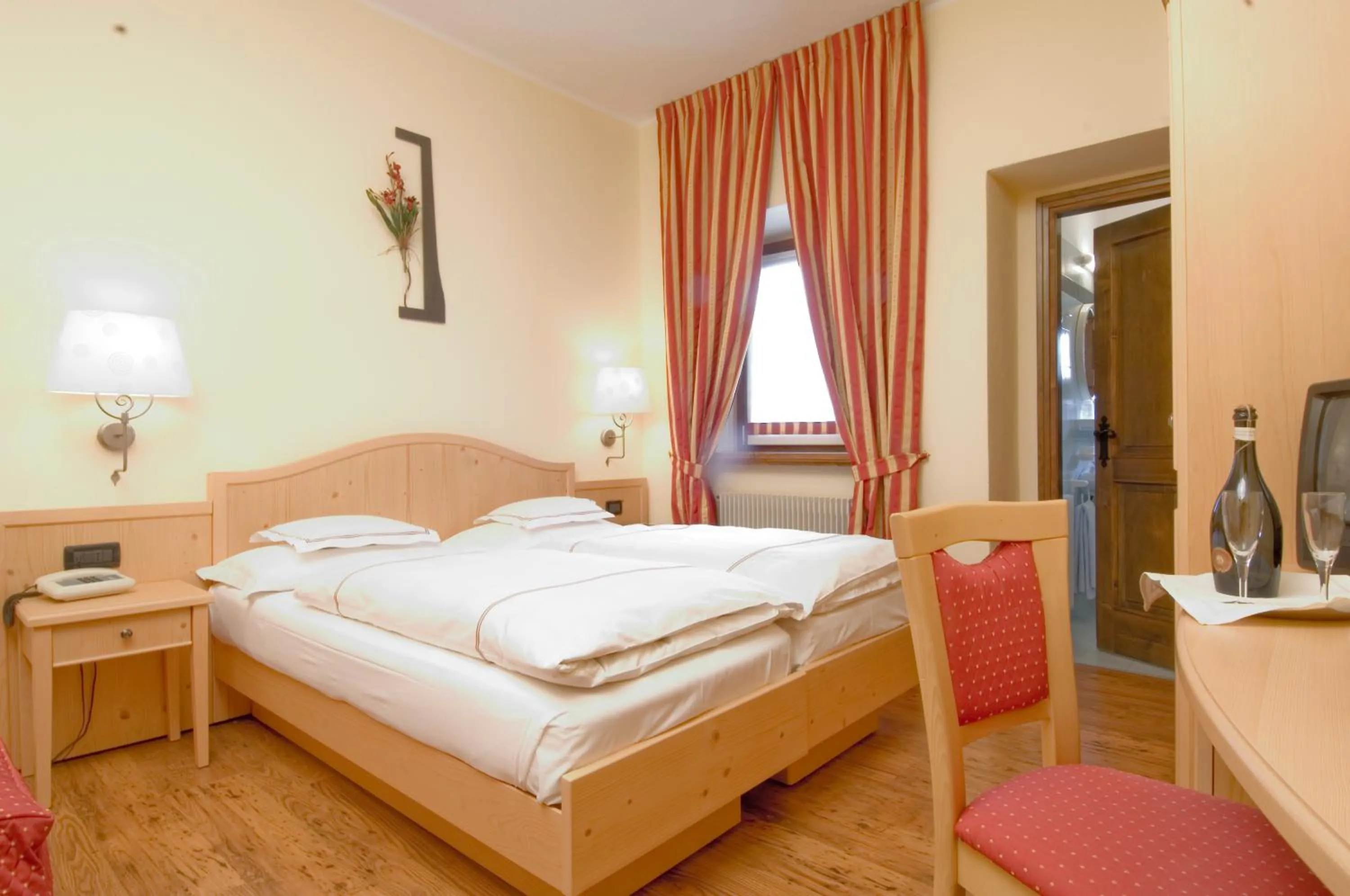 TV and multimedia, Bed in Hotel del Bosco