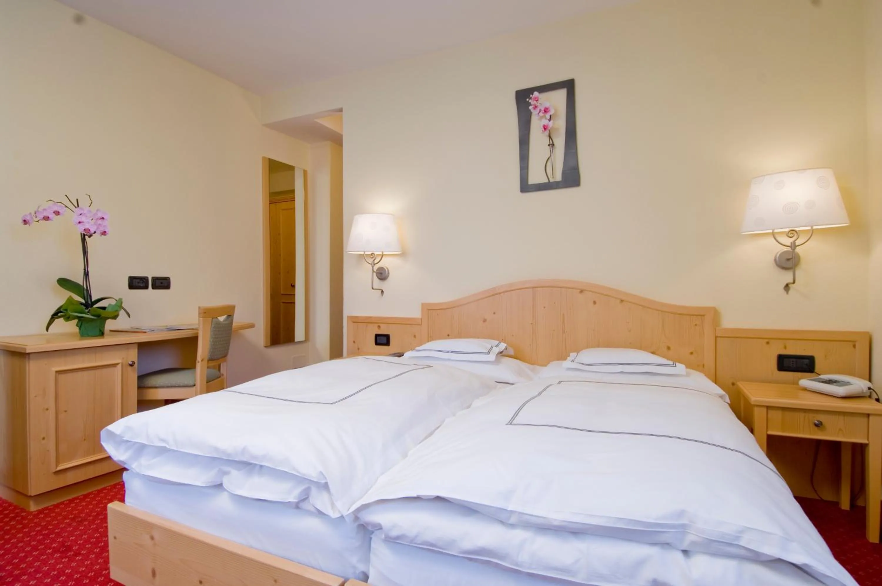 Bed in Hotel del Bosco