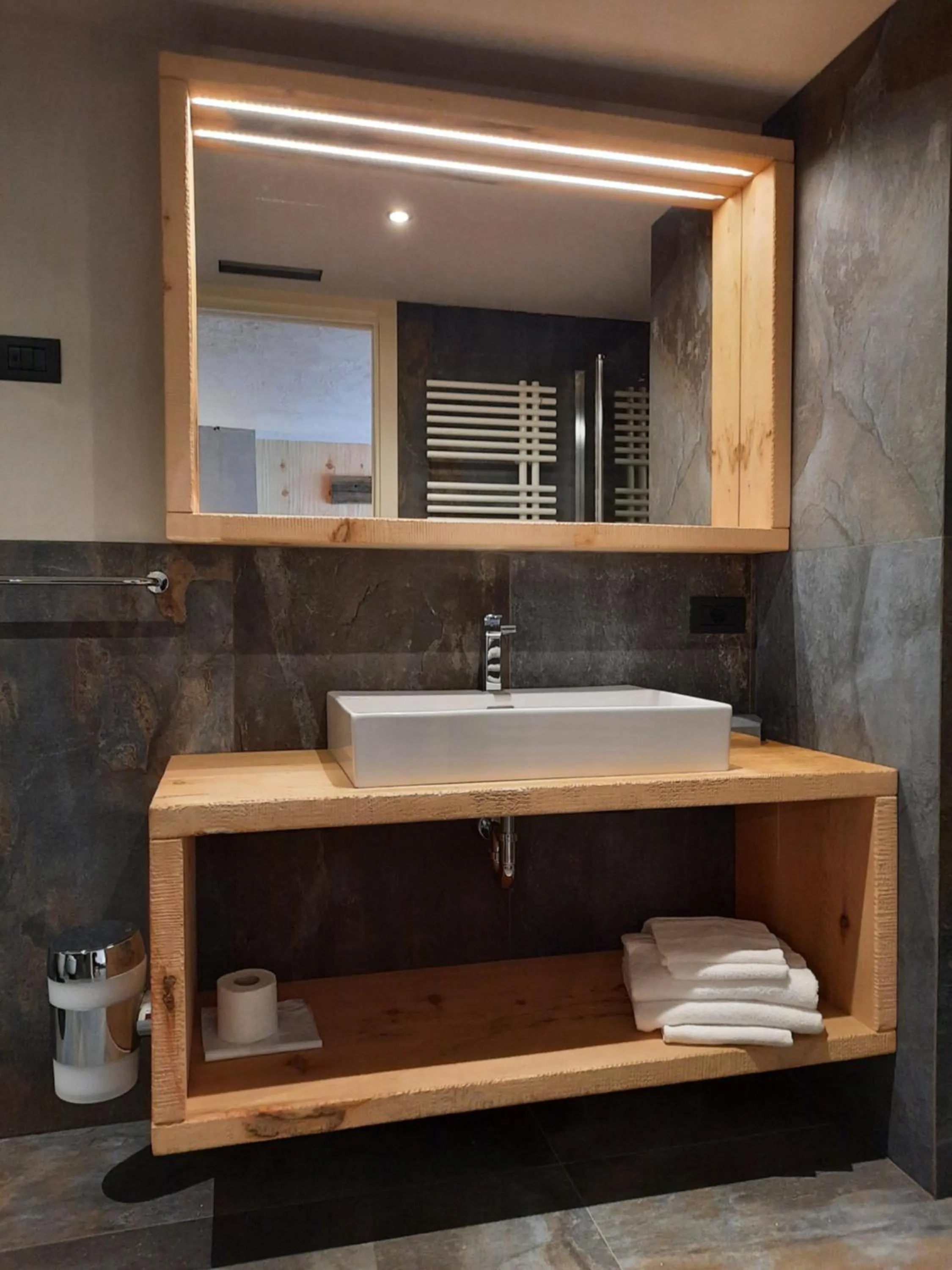 Bathroom in Hotel del Bosco