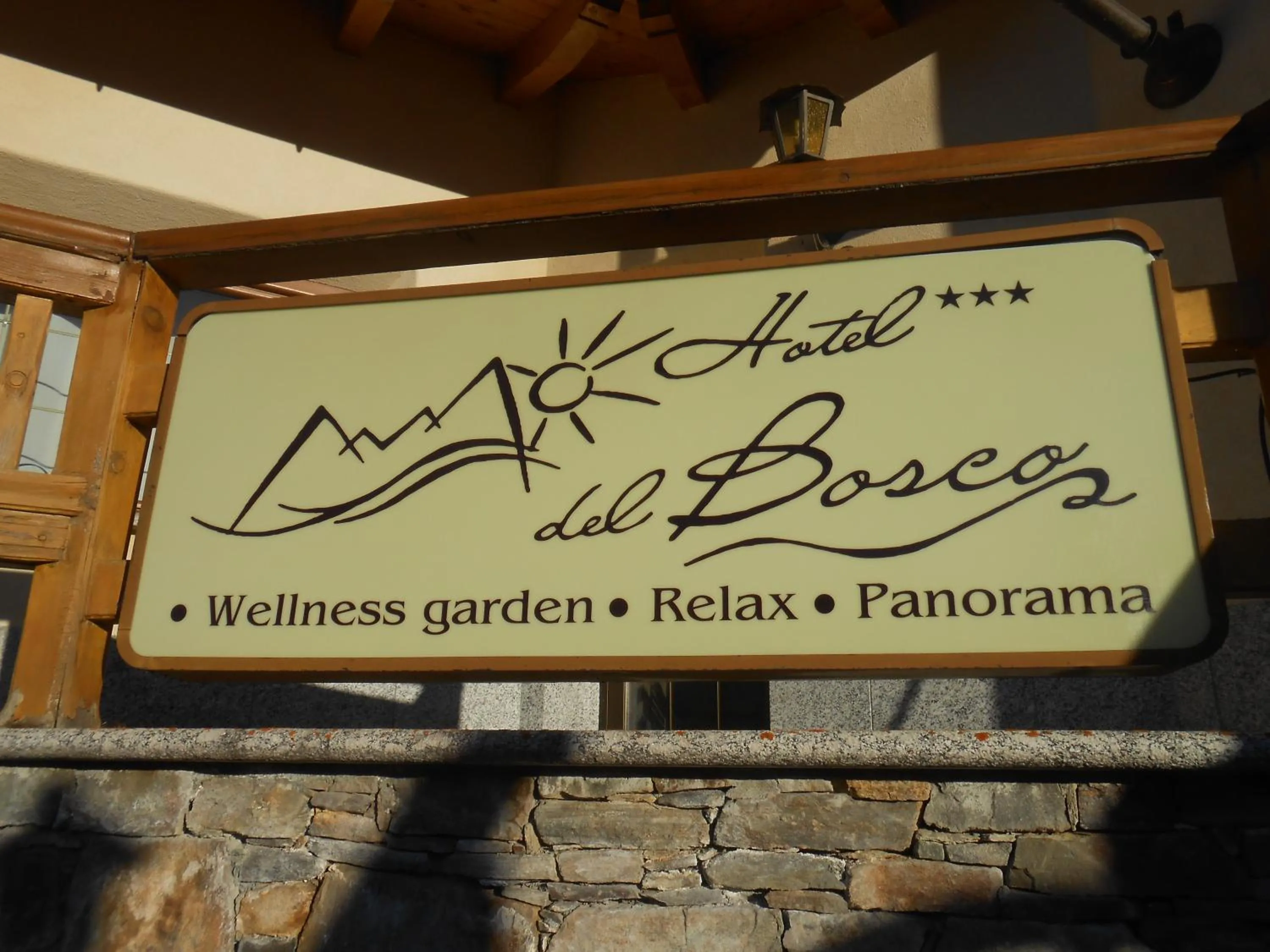 Property logo or sign in Hotel del Bosco