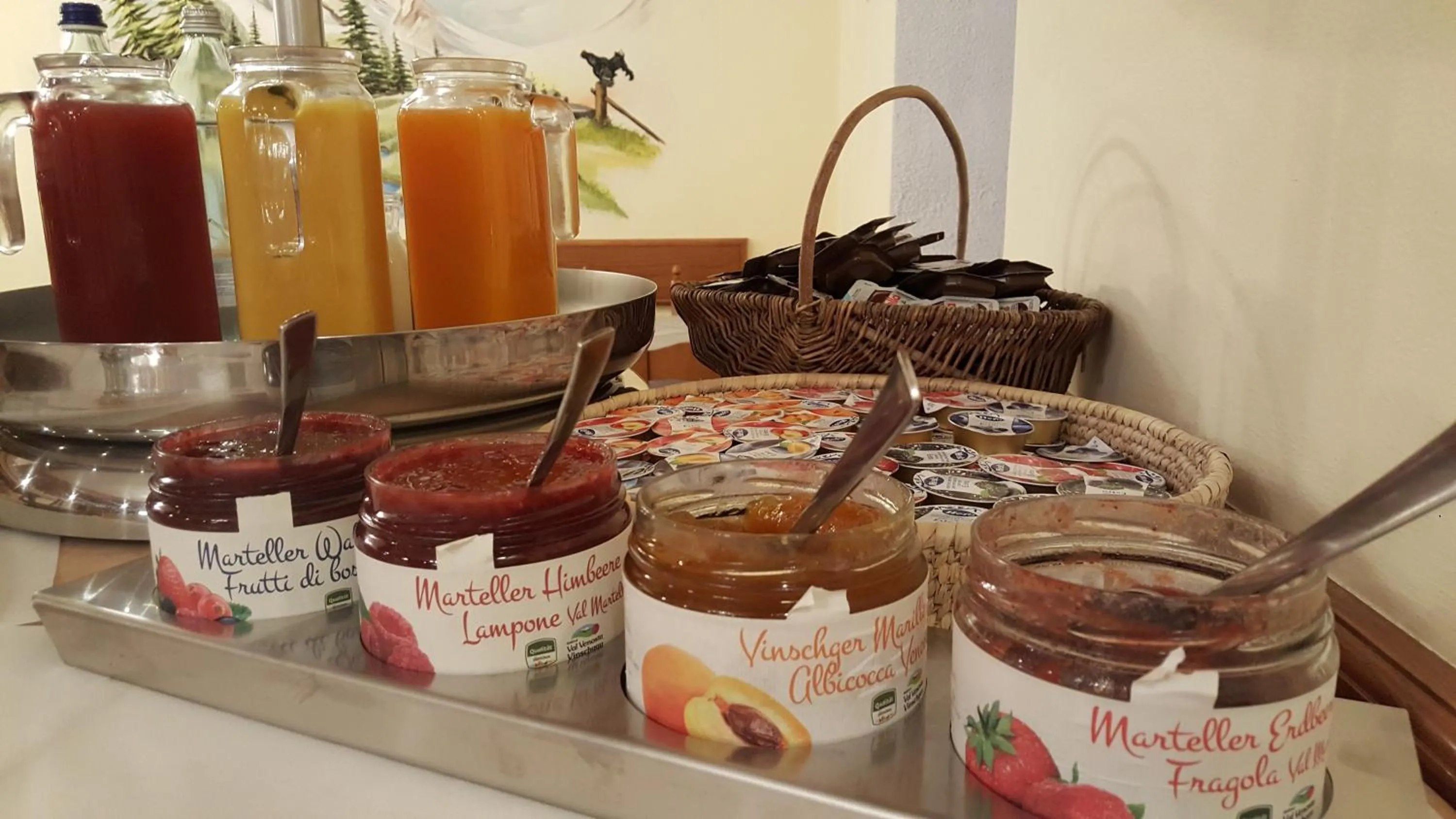 Food and drinks in Hotel del Bosco