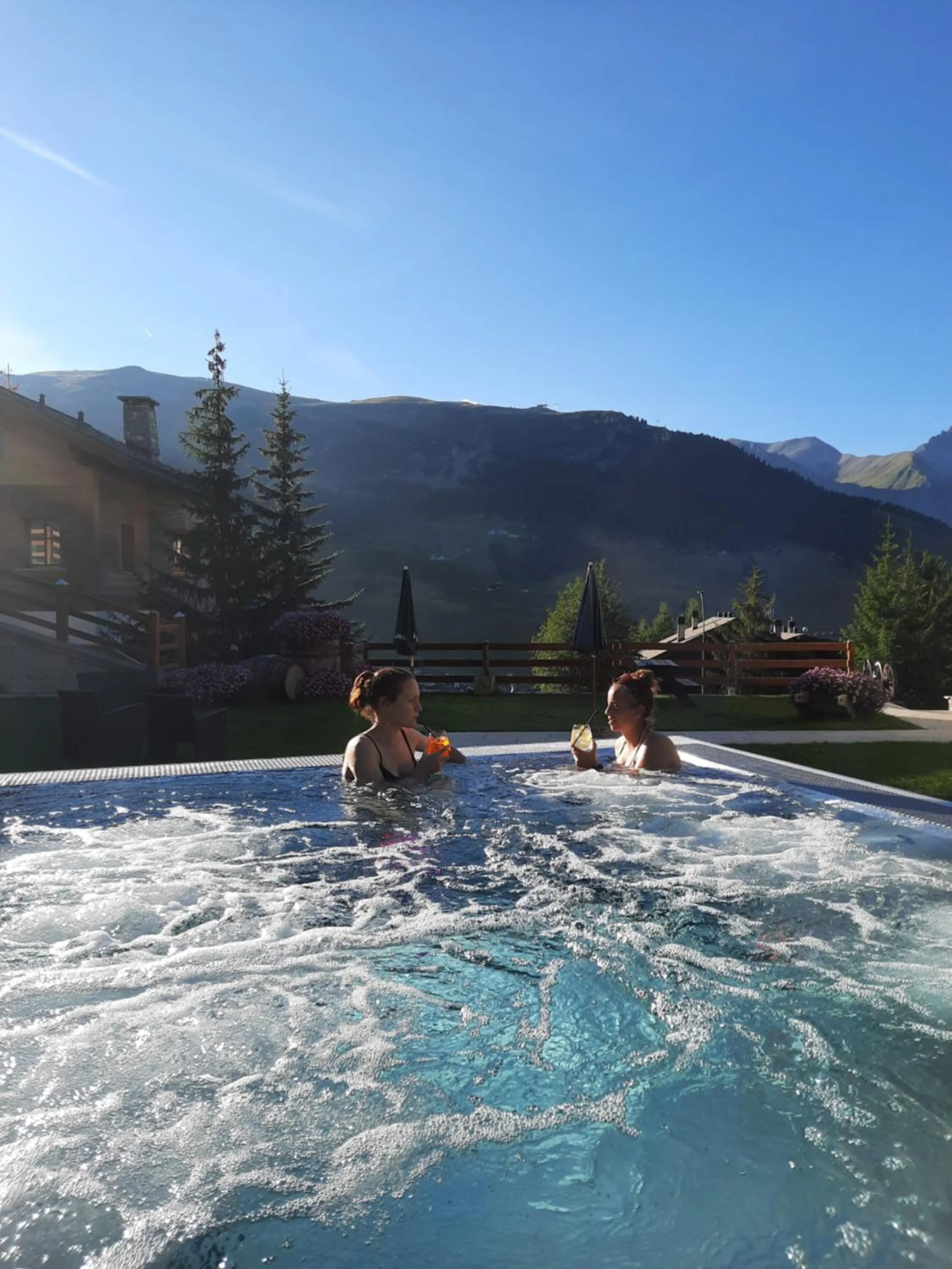Hot Tub in Hotel del Bosco
