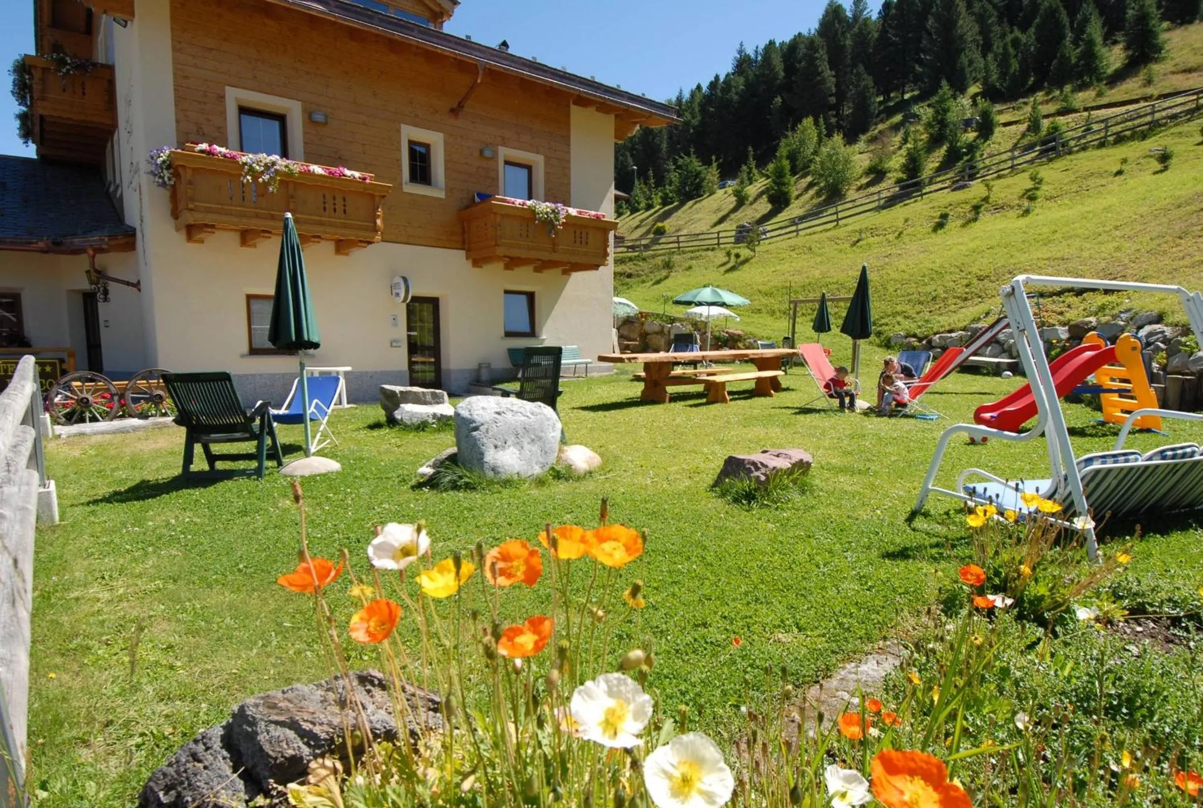 Children play ground in Hotel del Bosco