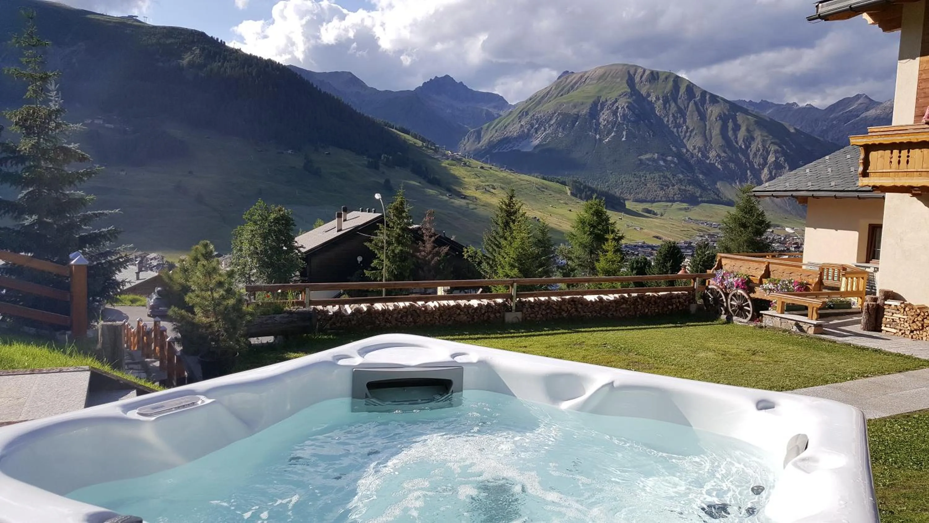 Mountain view in Hotel del Bosco