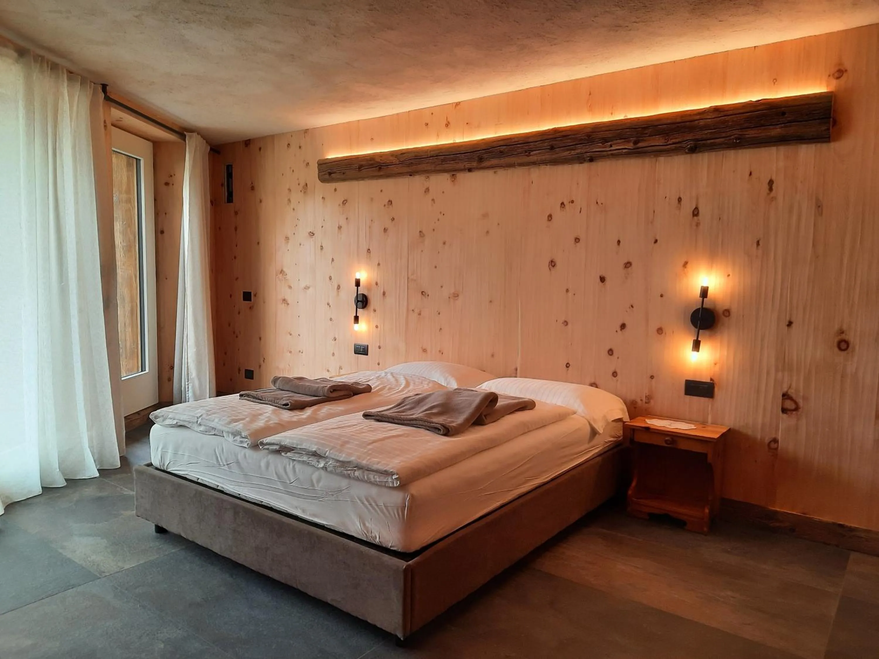 Bed in Hotel del Bosco
