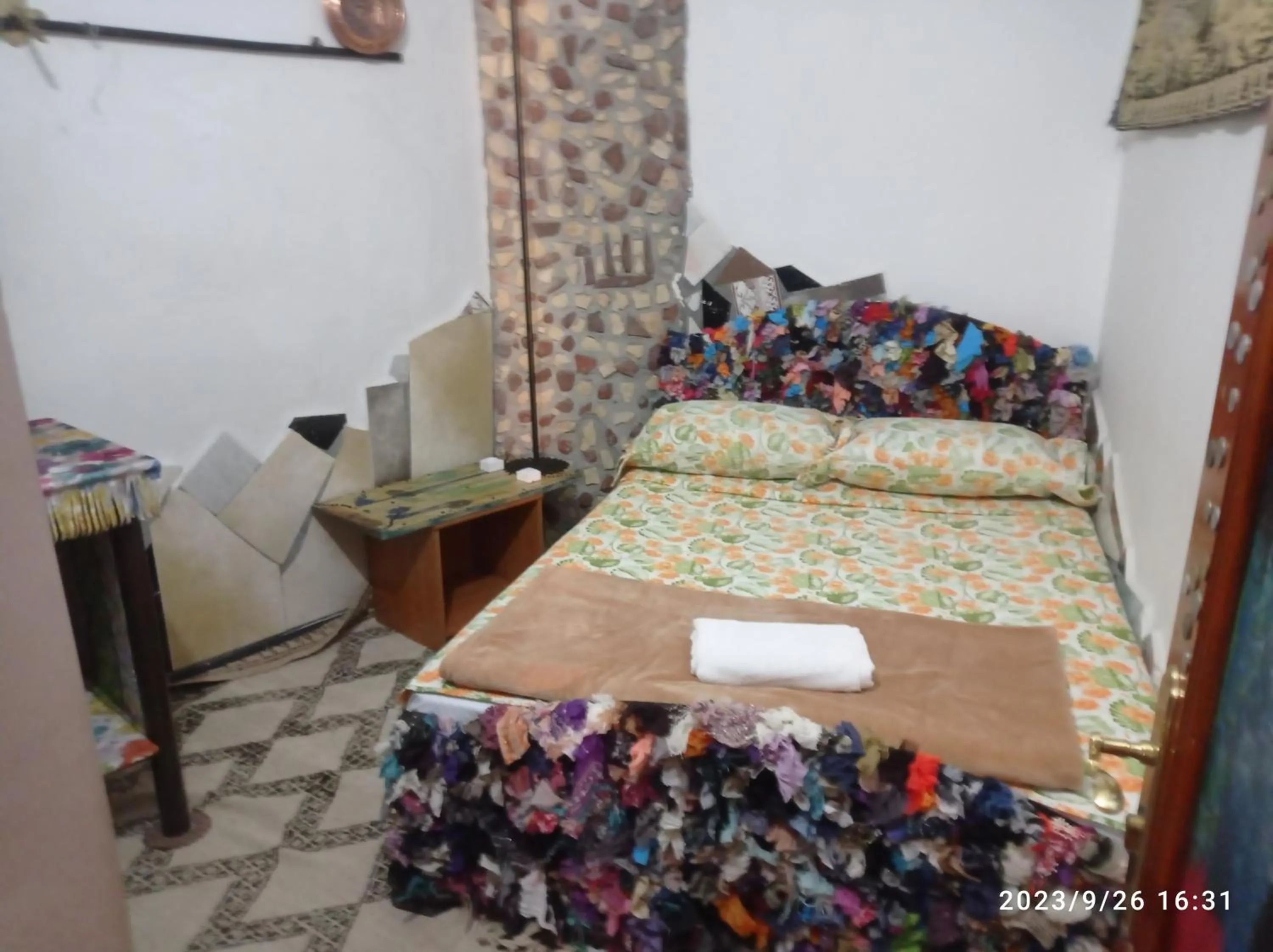 Bed in Maison d'hotes Ait Bou Izryane