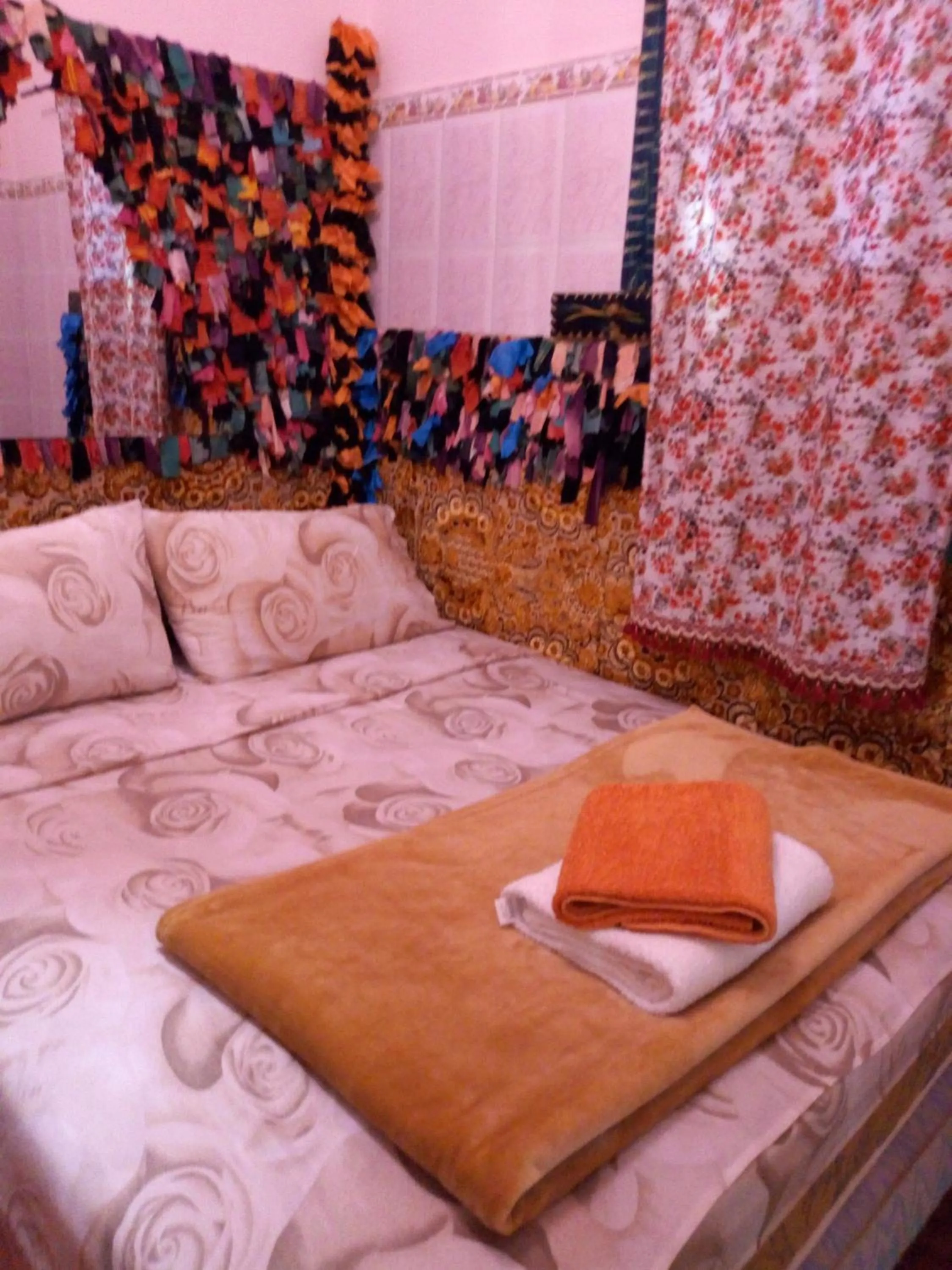 Bed in Maison d'hotes Ait Bou Izryane