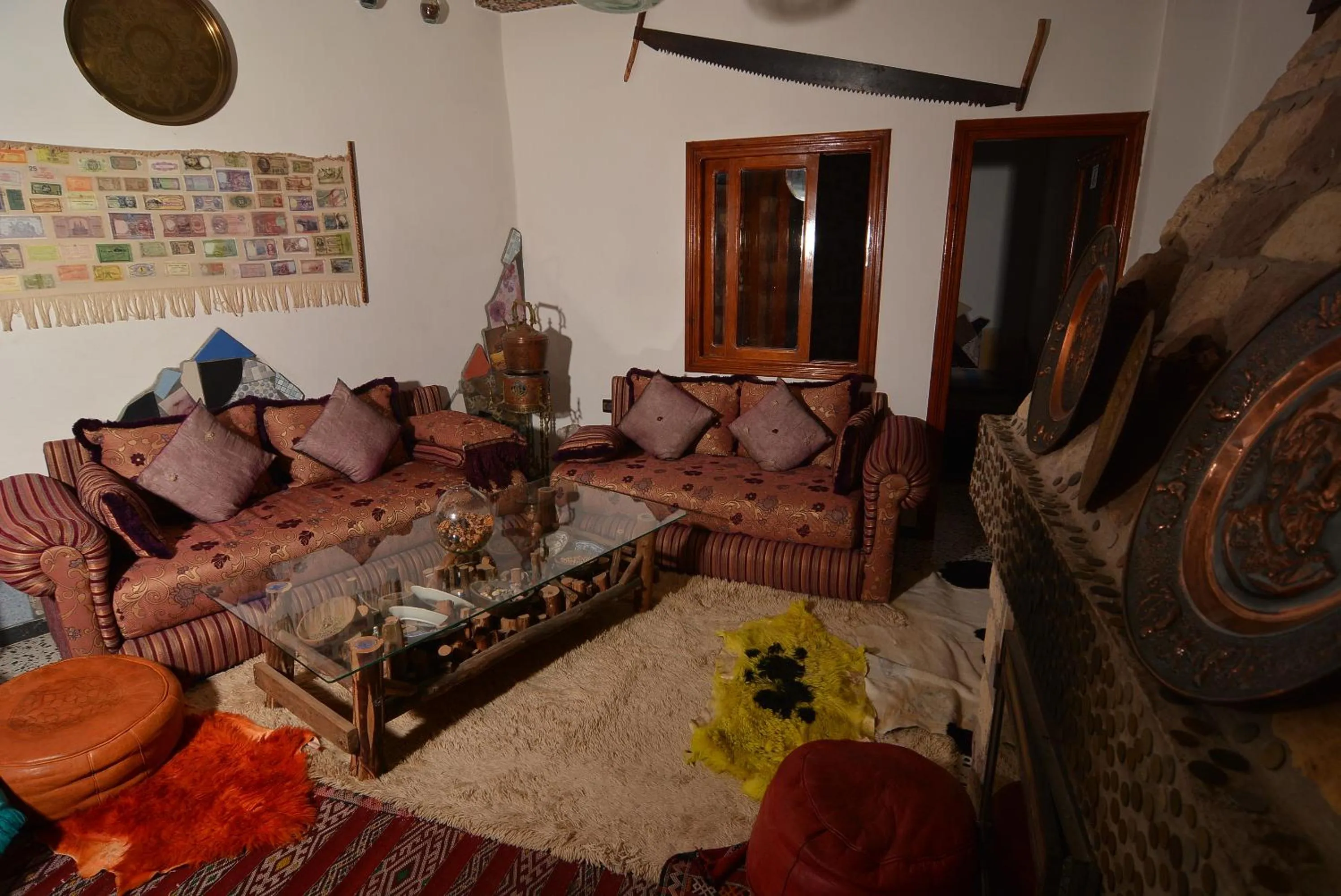 Living room in Maison d'hotes Ait Bou Izryane