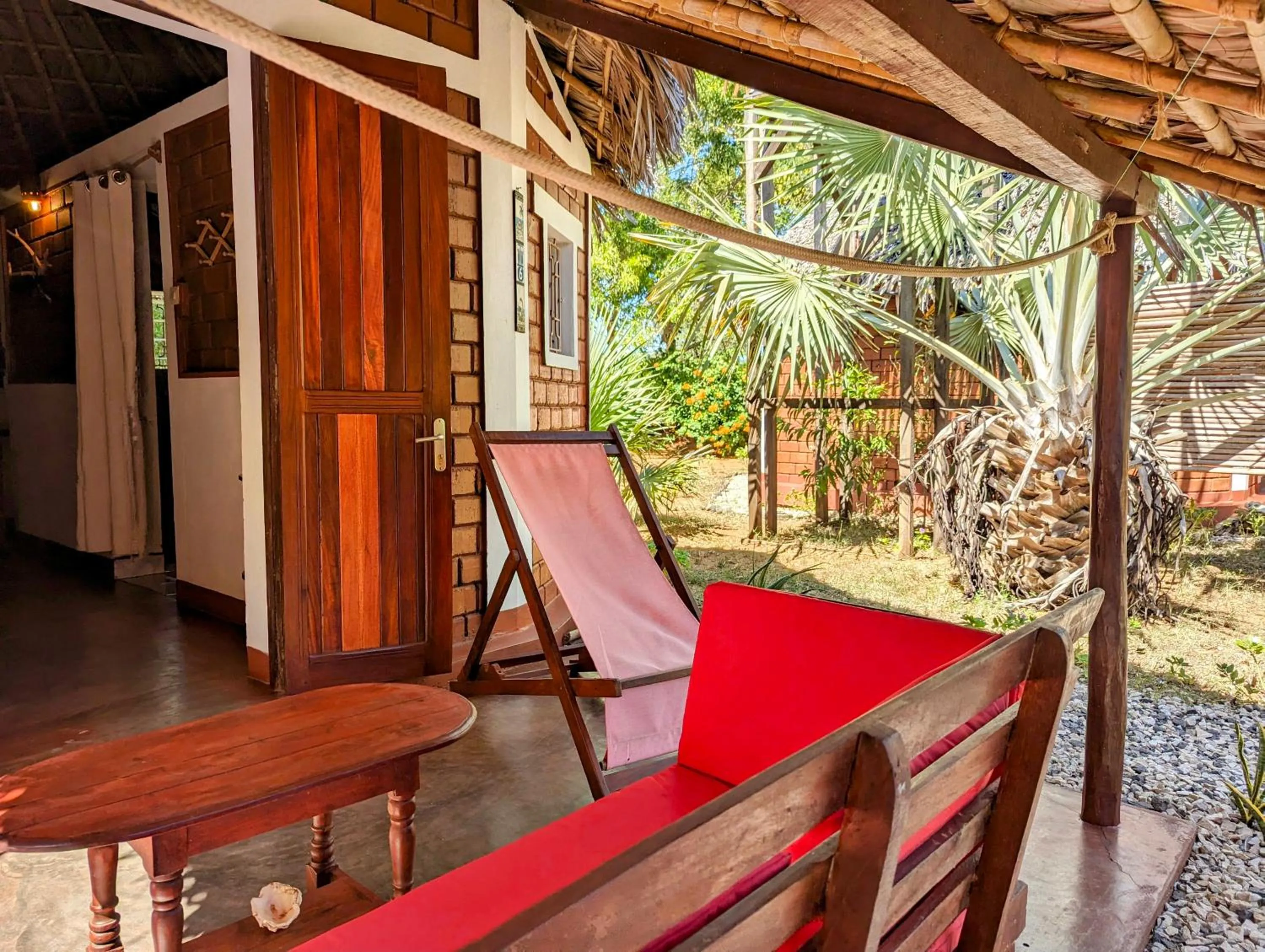 Balcony/Terrace in Hotel Lakana Ramena