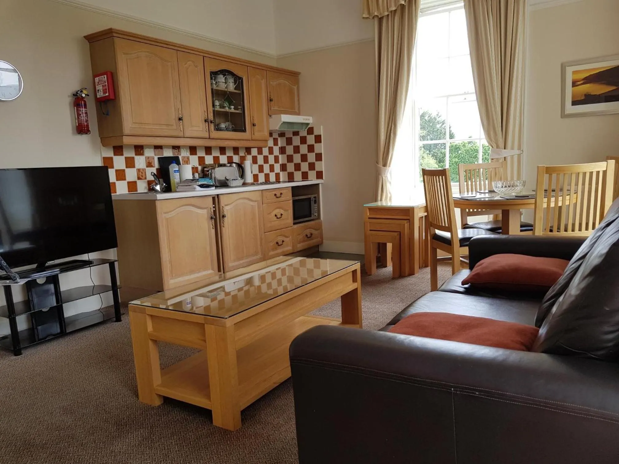 Kitchen or kitchenette in Macdonald Plas Talgarth Resort