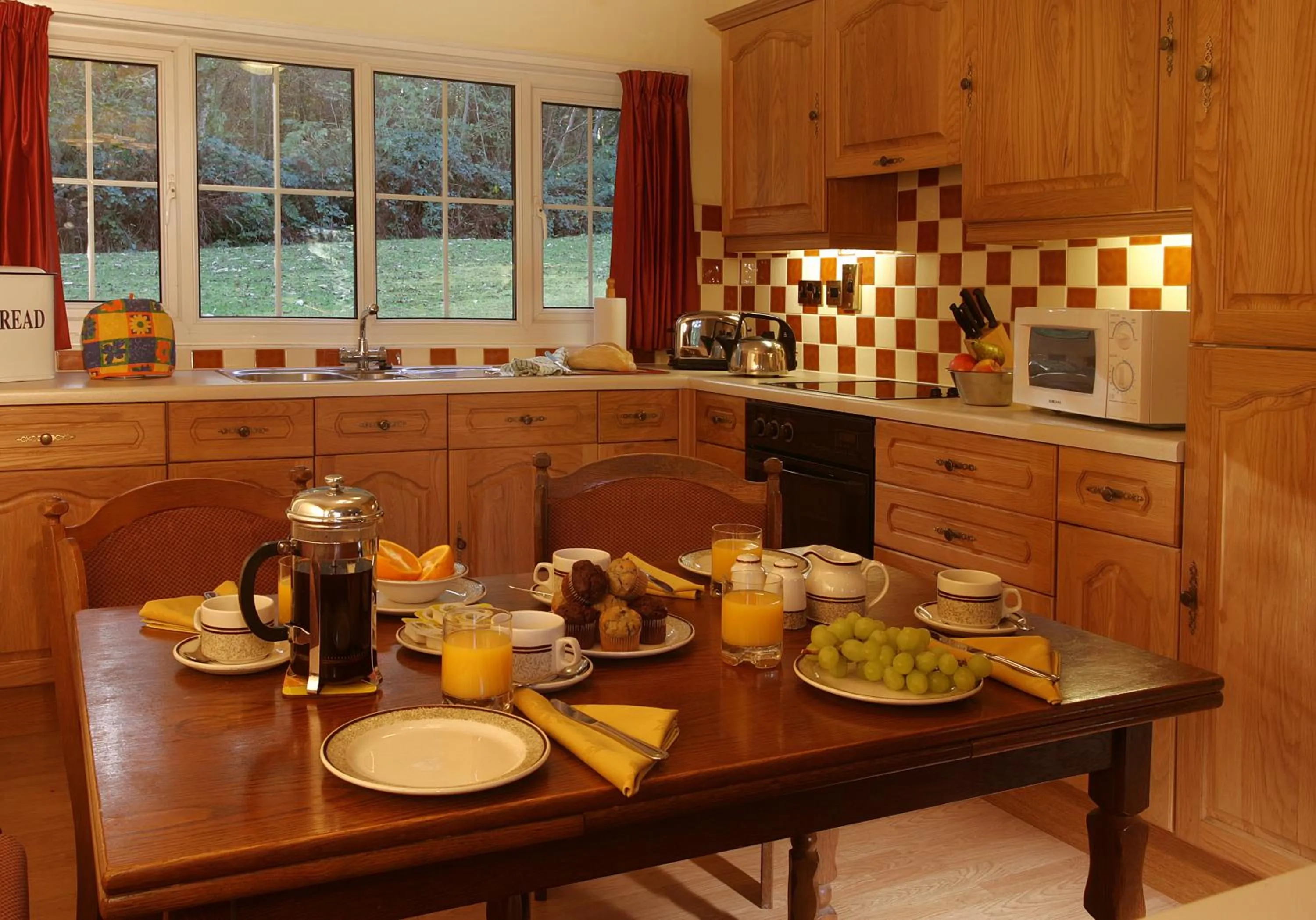 Kitchen or kitchenette in Macdonald Plas Talgarth Resort