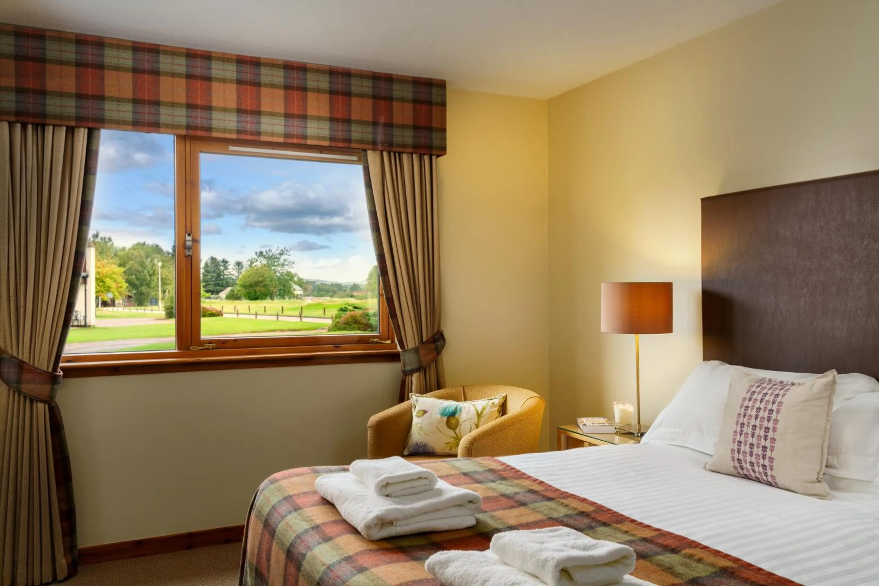 Bed in Macdonald Spey Valley Resort