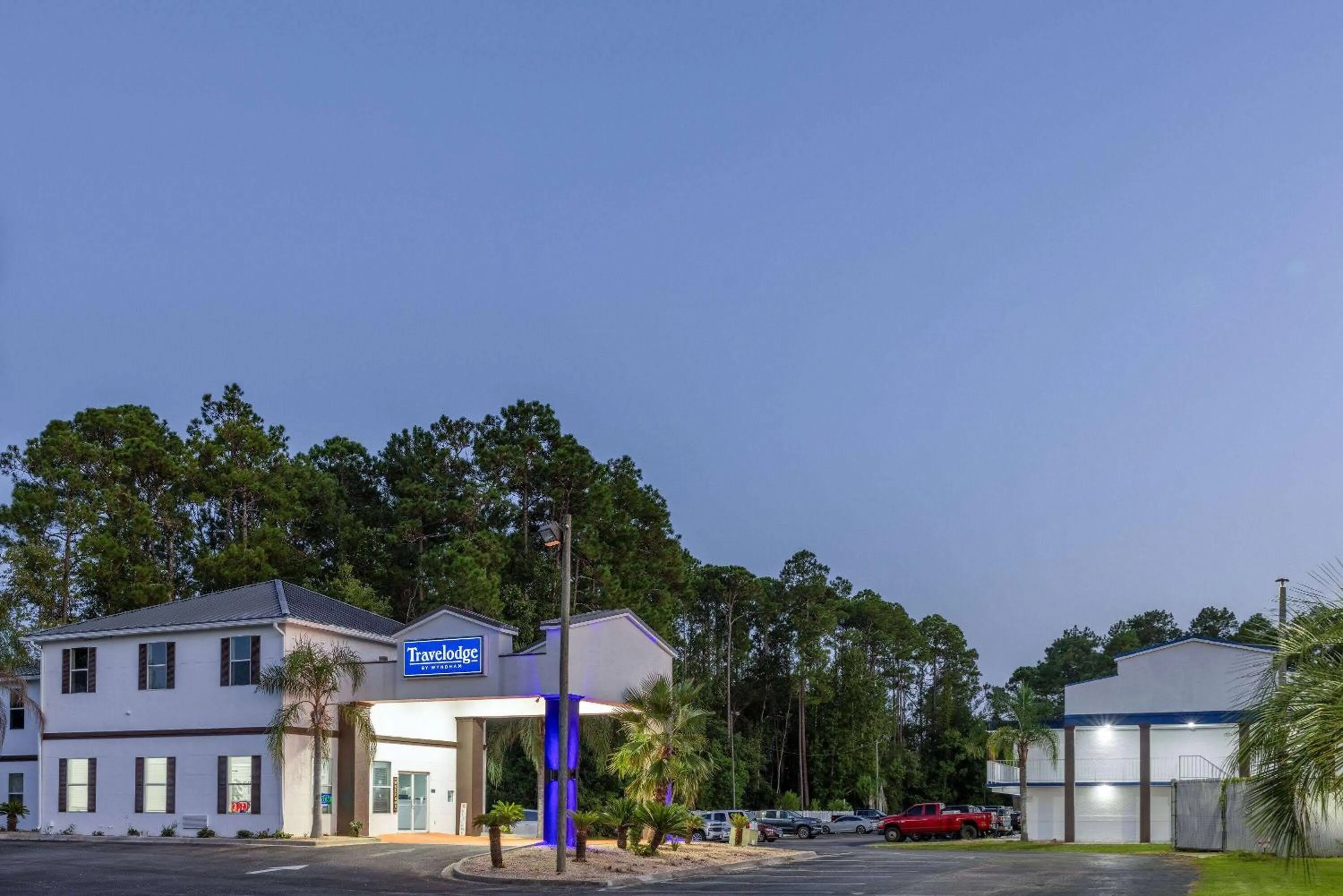 Property building in Travelodge by Wyndham Kingsland GA