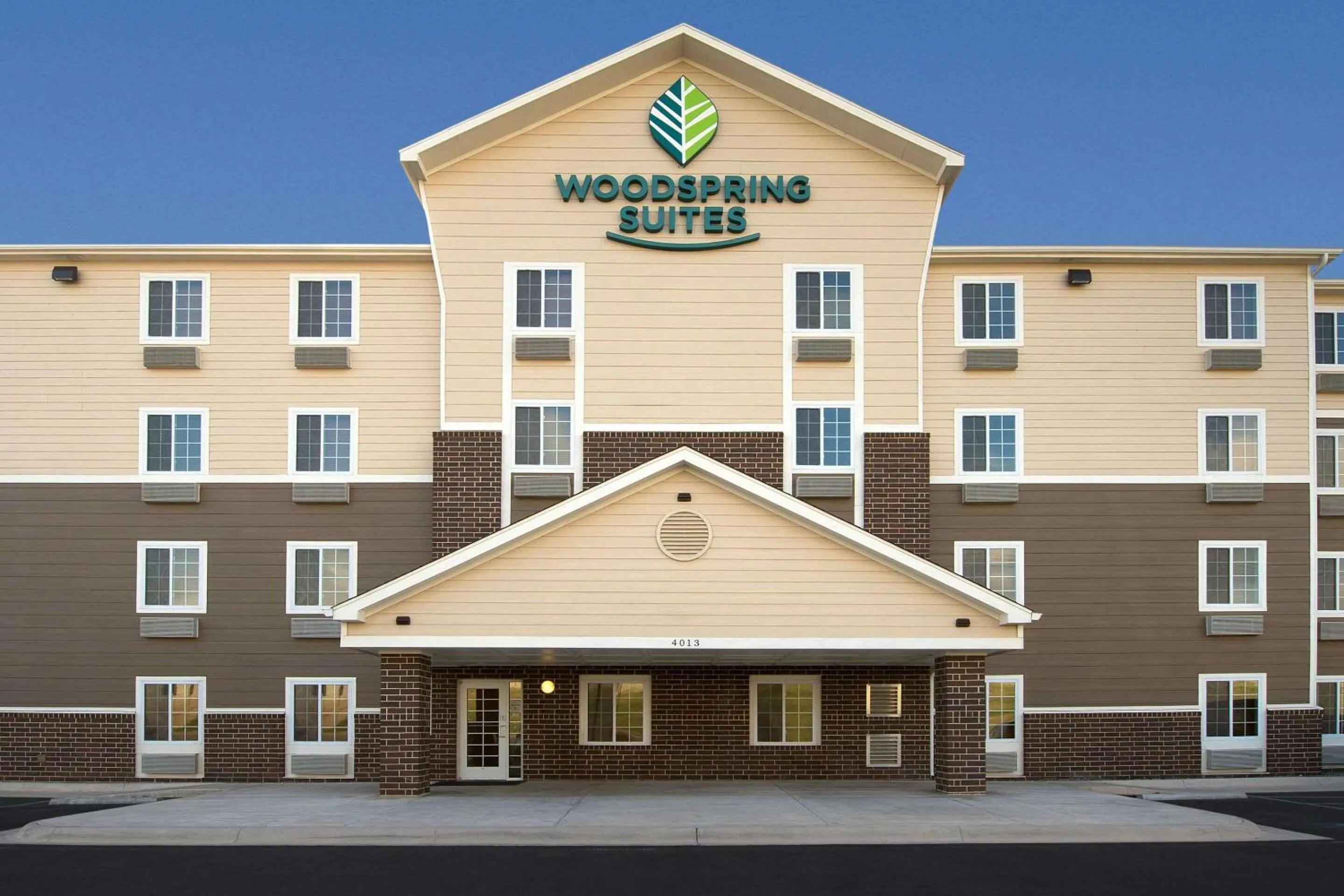 Property building in WoodSpring Suites San Angelo