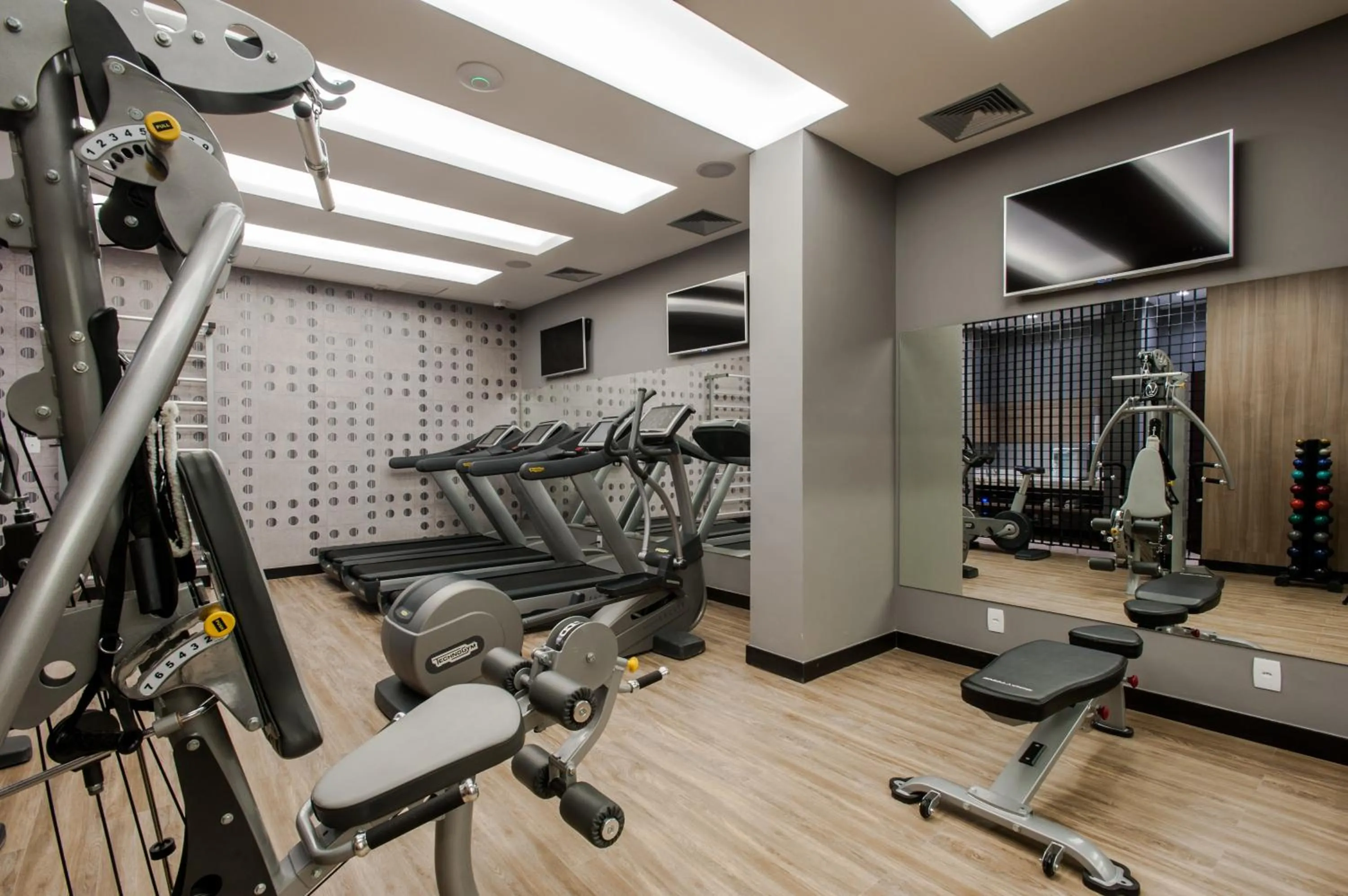 Fitness centre/facilities in Hotel Atlantico Prime
