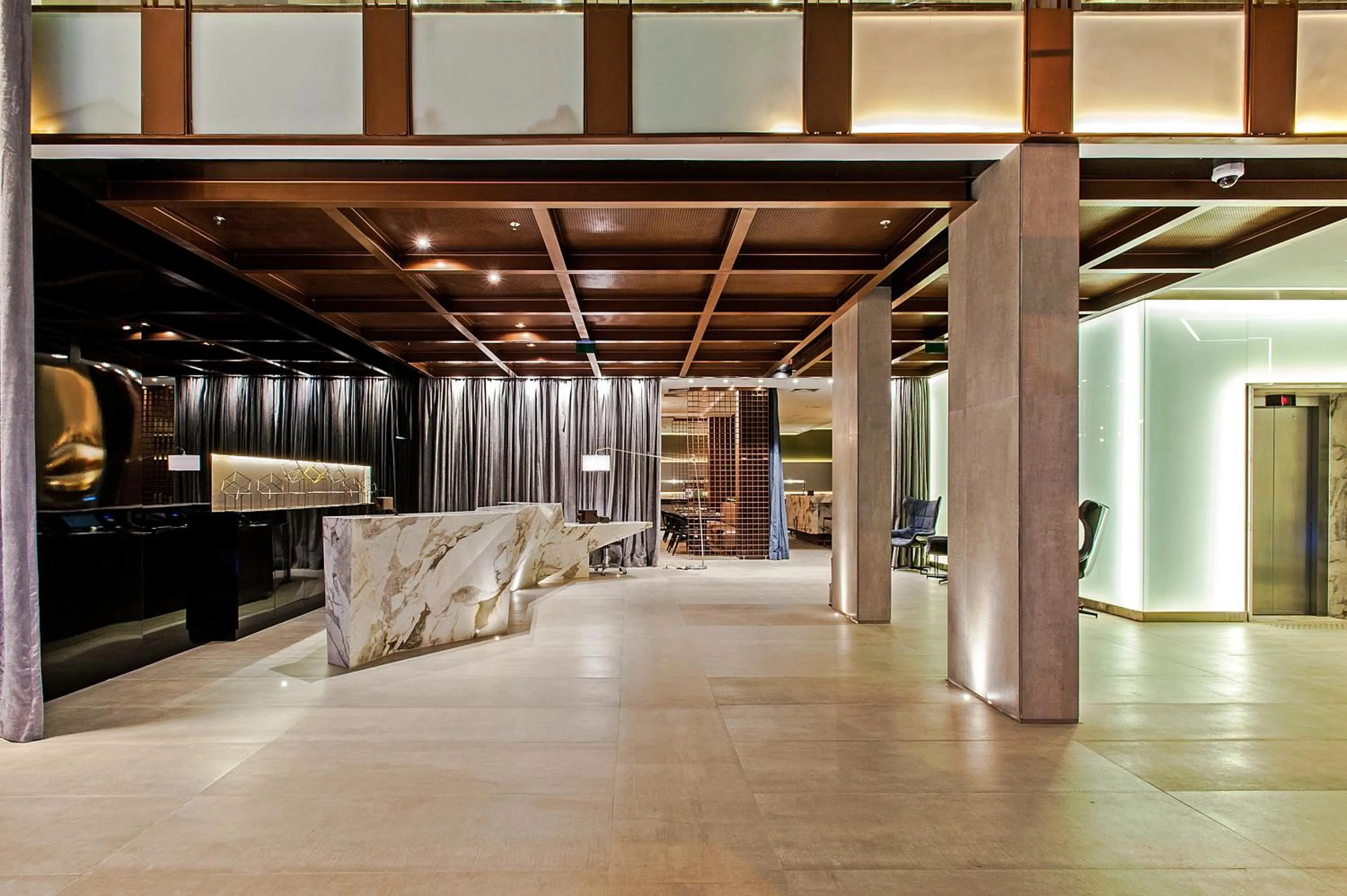Lobby or reception in Hotel Atlantico Prime