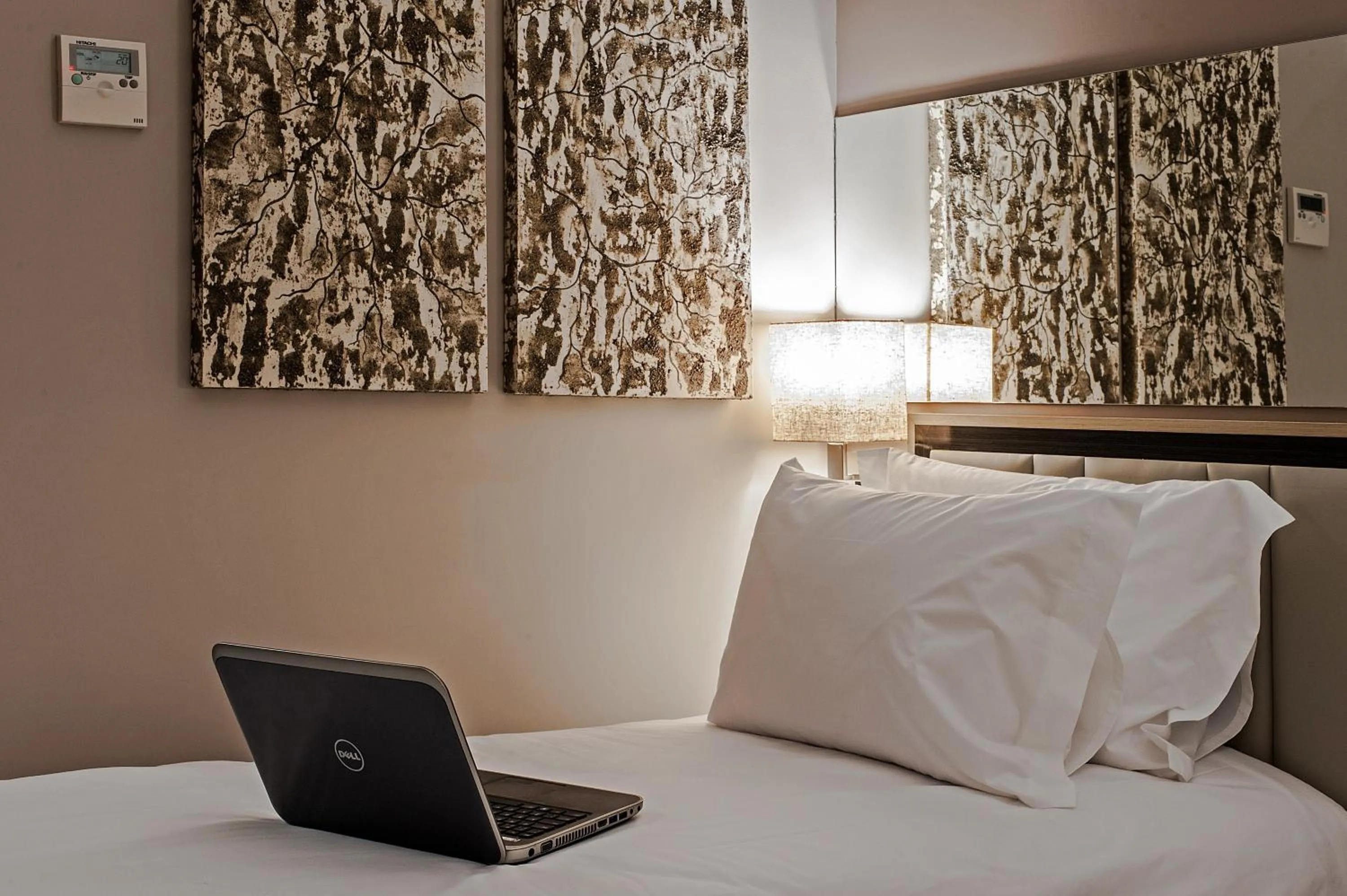 Bed in Hotel Atlantico Prime