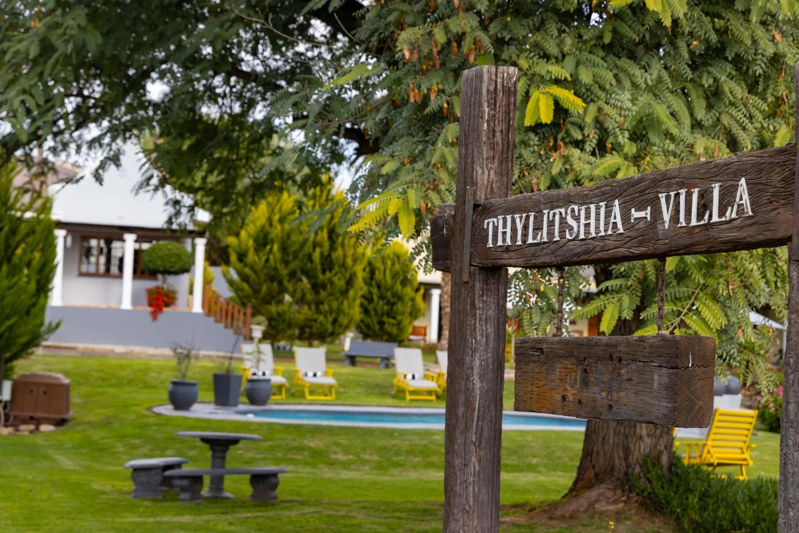 Property logo or sign in Thylitshia Villa Country Guest House