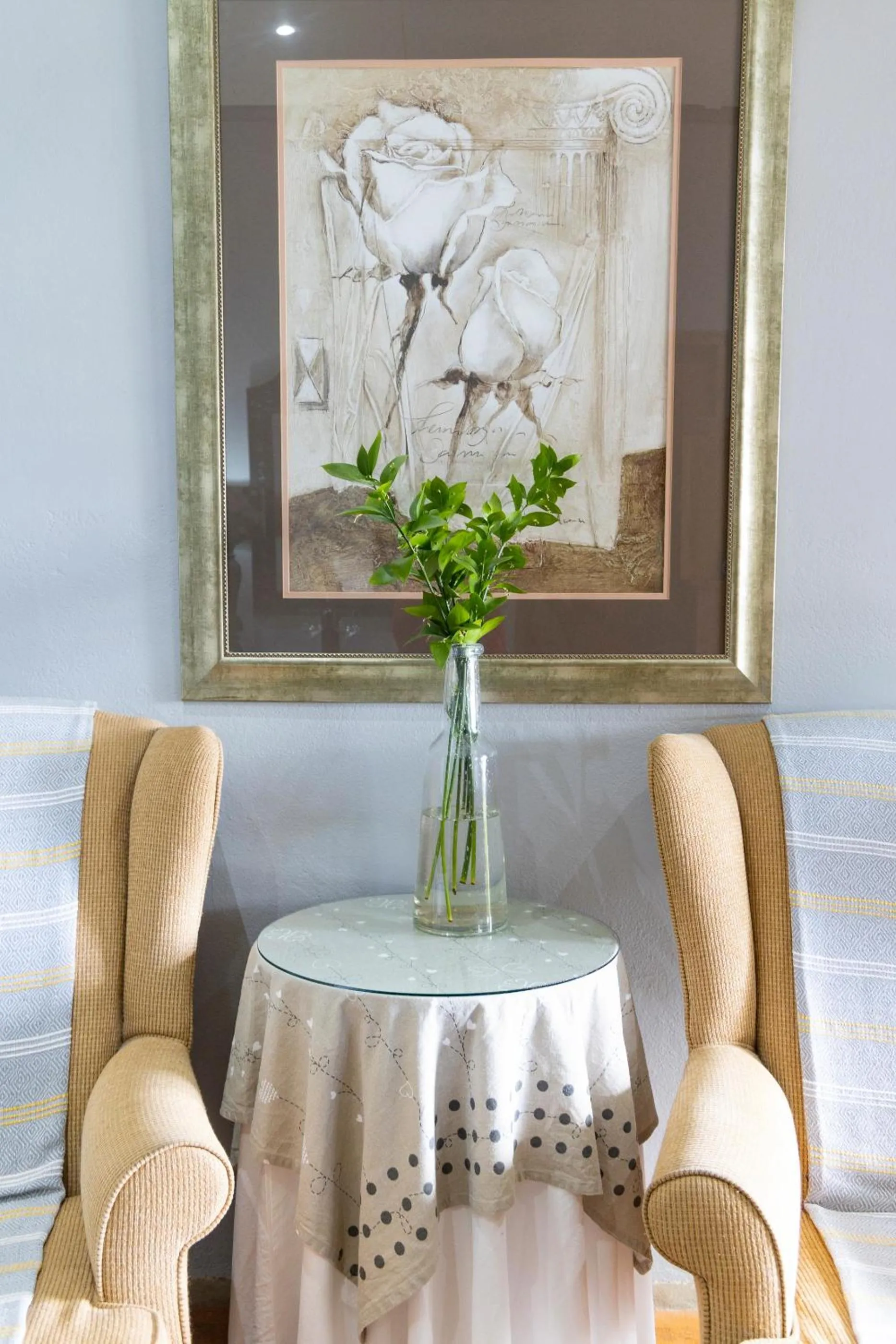 Decorative detail in Thylitshia Villa Country Guest House