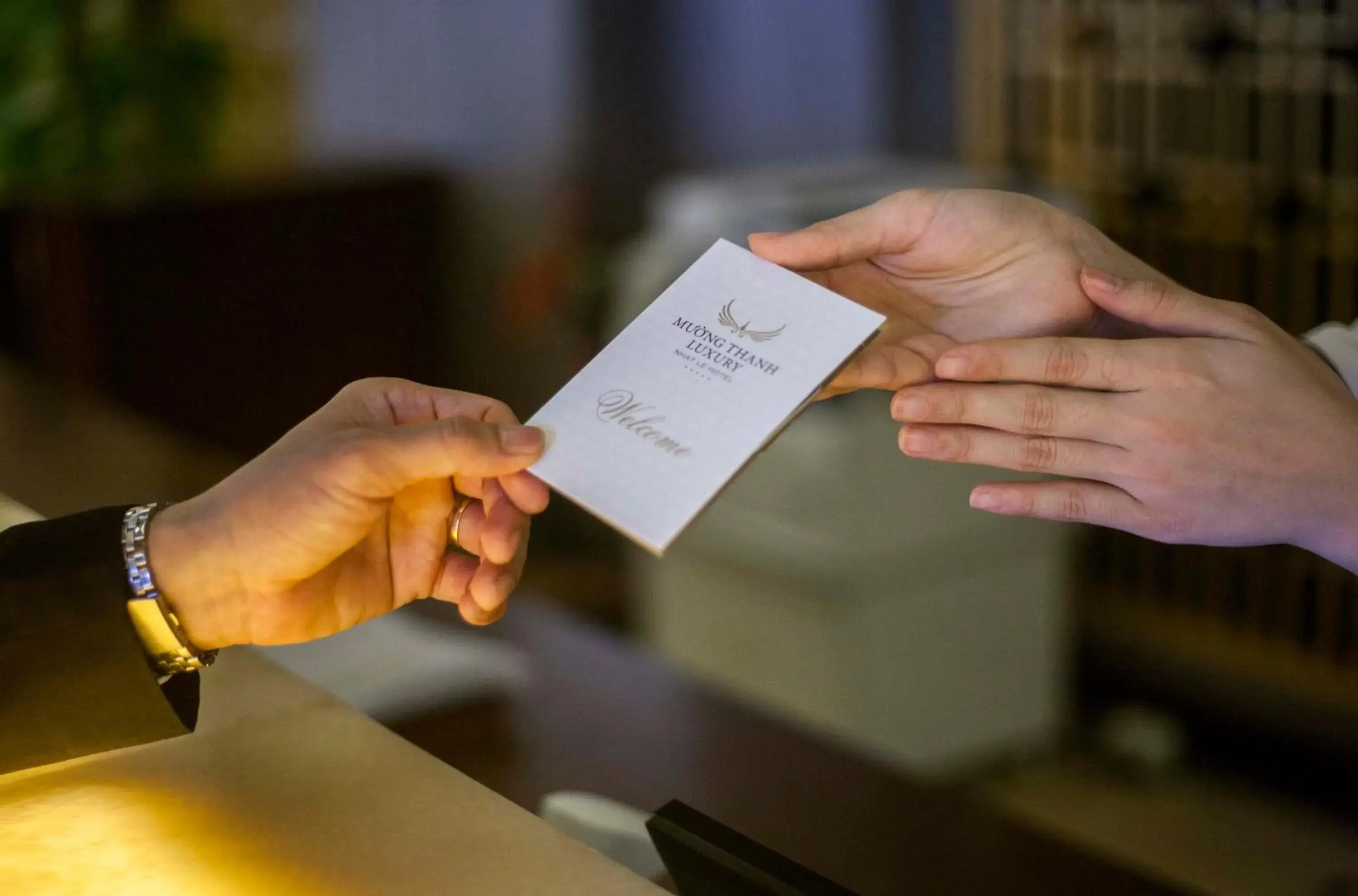 Lobby or reception in Muong Thanh Luxury Nhat Le Hotel Lobby or reception in Muong Thanh Luxury Nhat Le Hotel