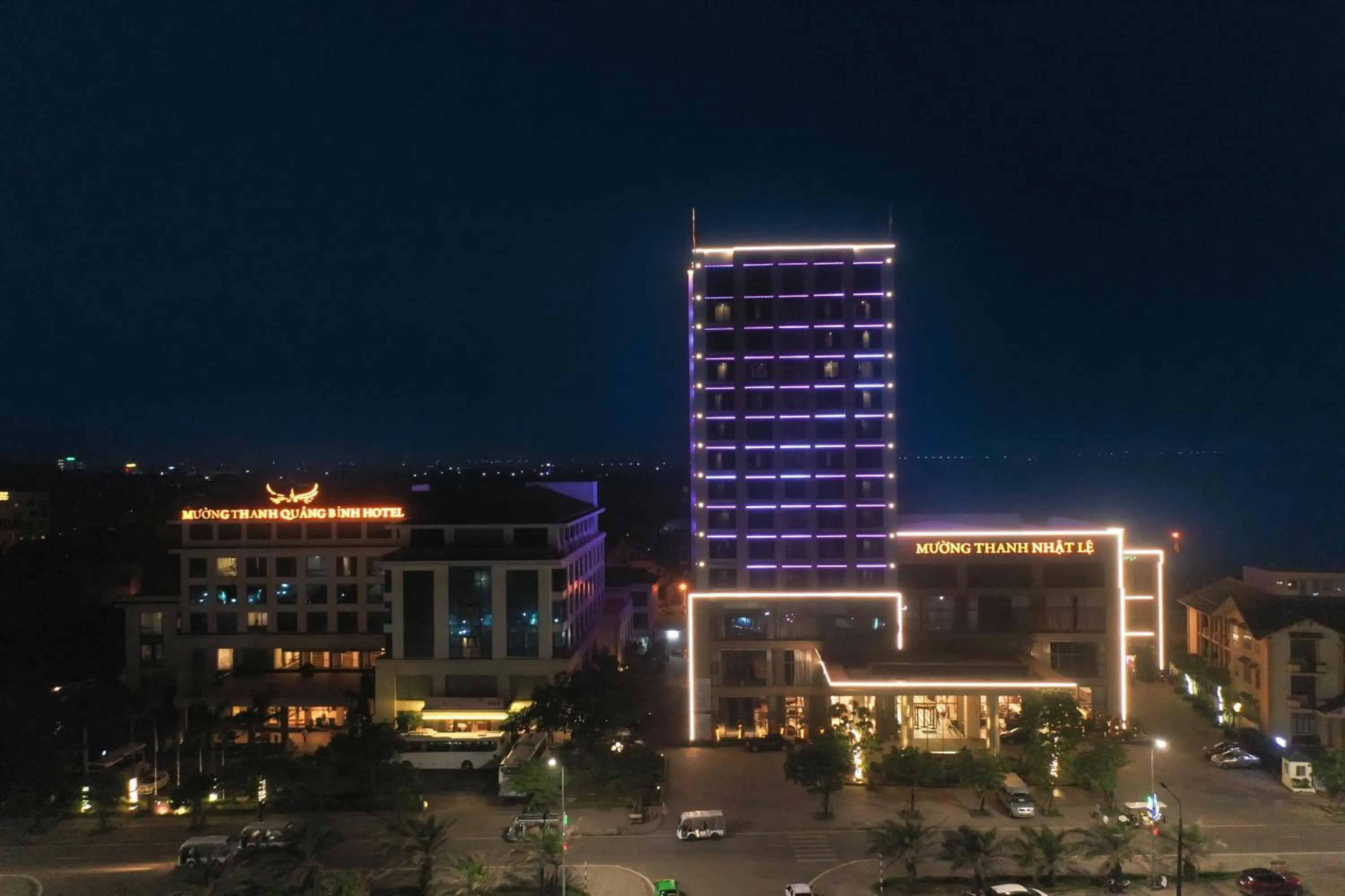 Property building in Muong Thanh Luxury Nhat Le Hotel