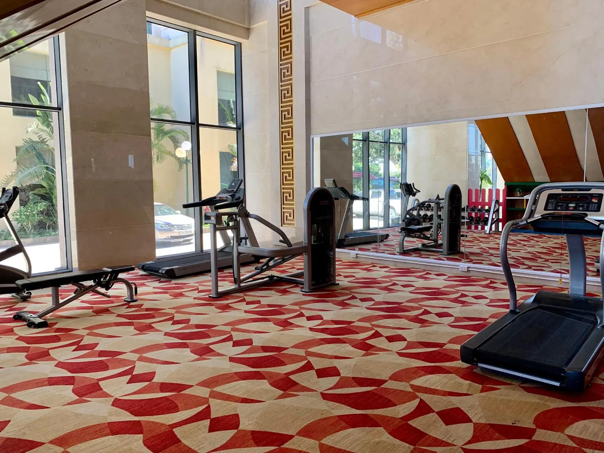 Fitness centre/facilities in Muong Thanh Luxury Nhat Le Hotel Fitness centre/facilities in Muong Thanh Luxury Nhat Le Hotel