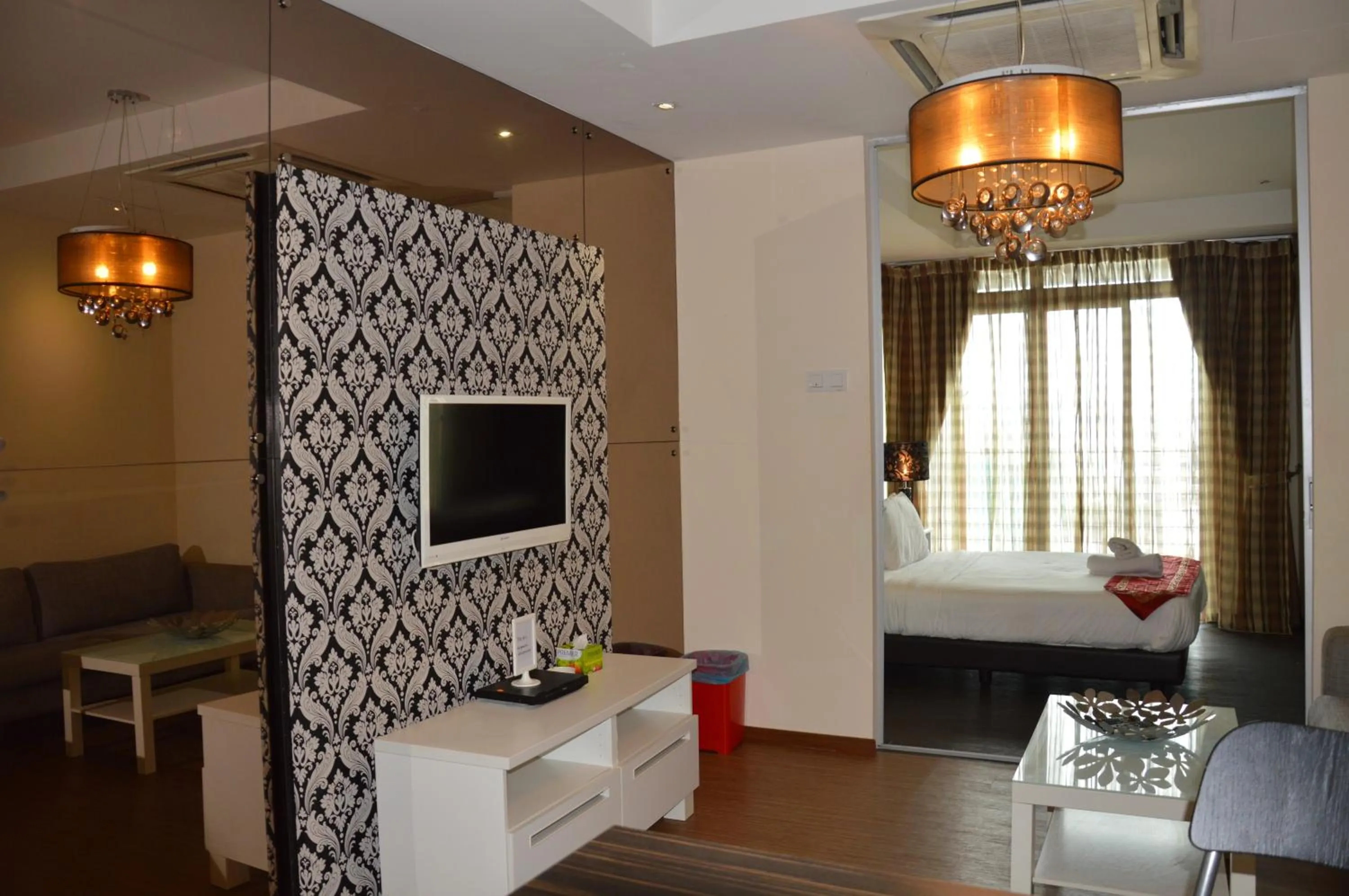 Living room in Taragon Residences