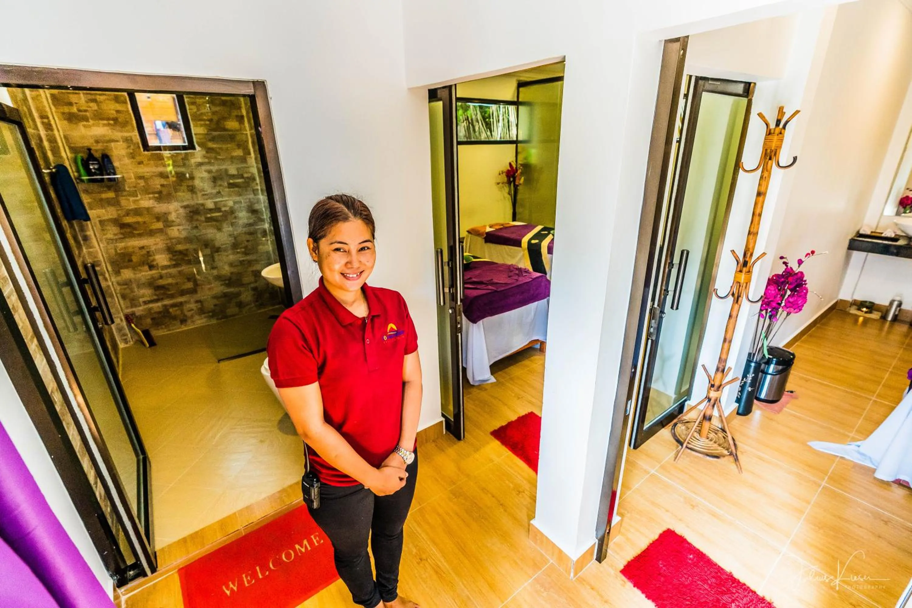 Staff, Bed in Sol Beach Resort