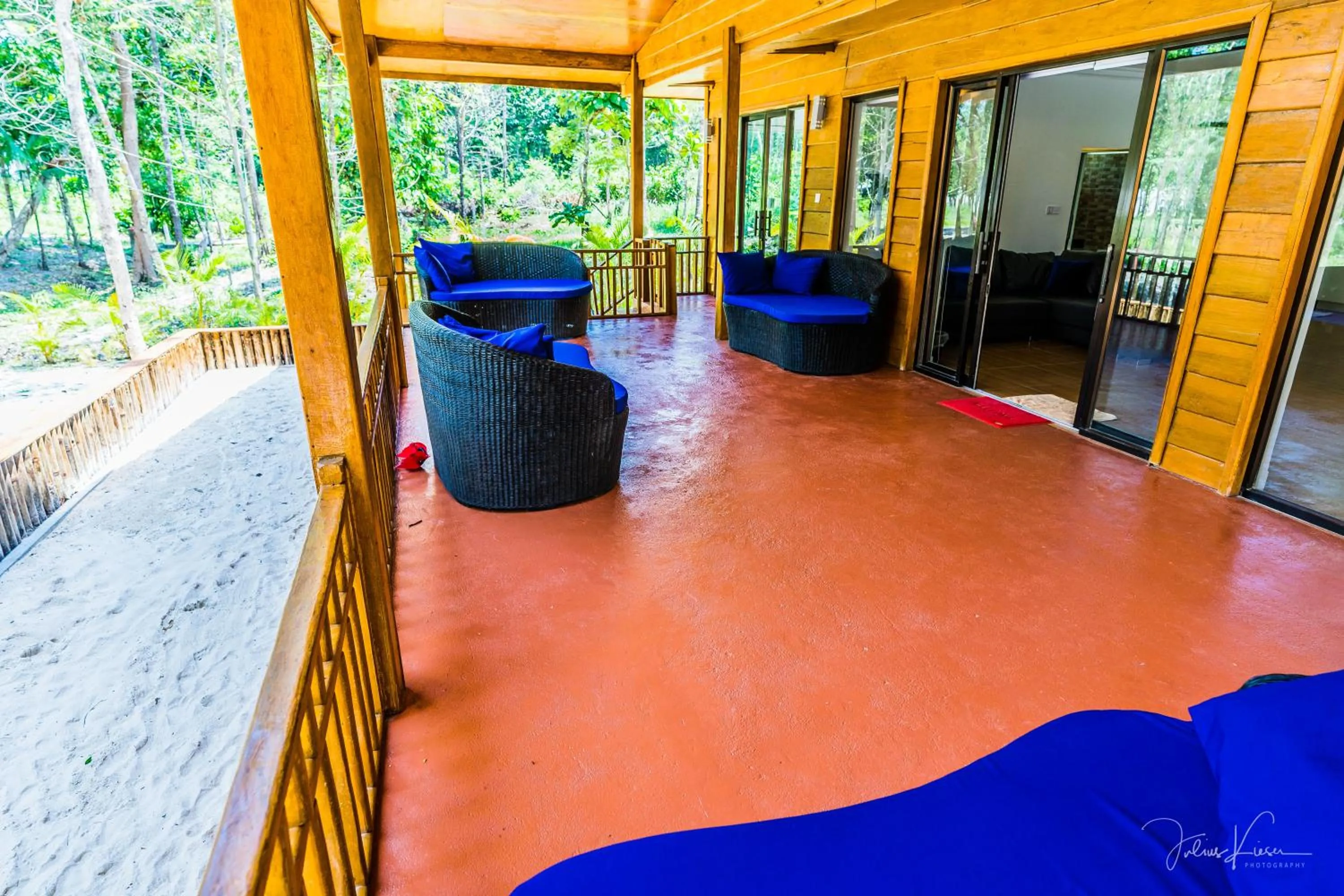 Patio in Sol Beach Resort