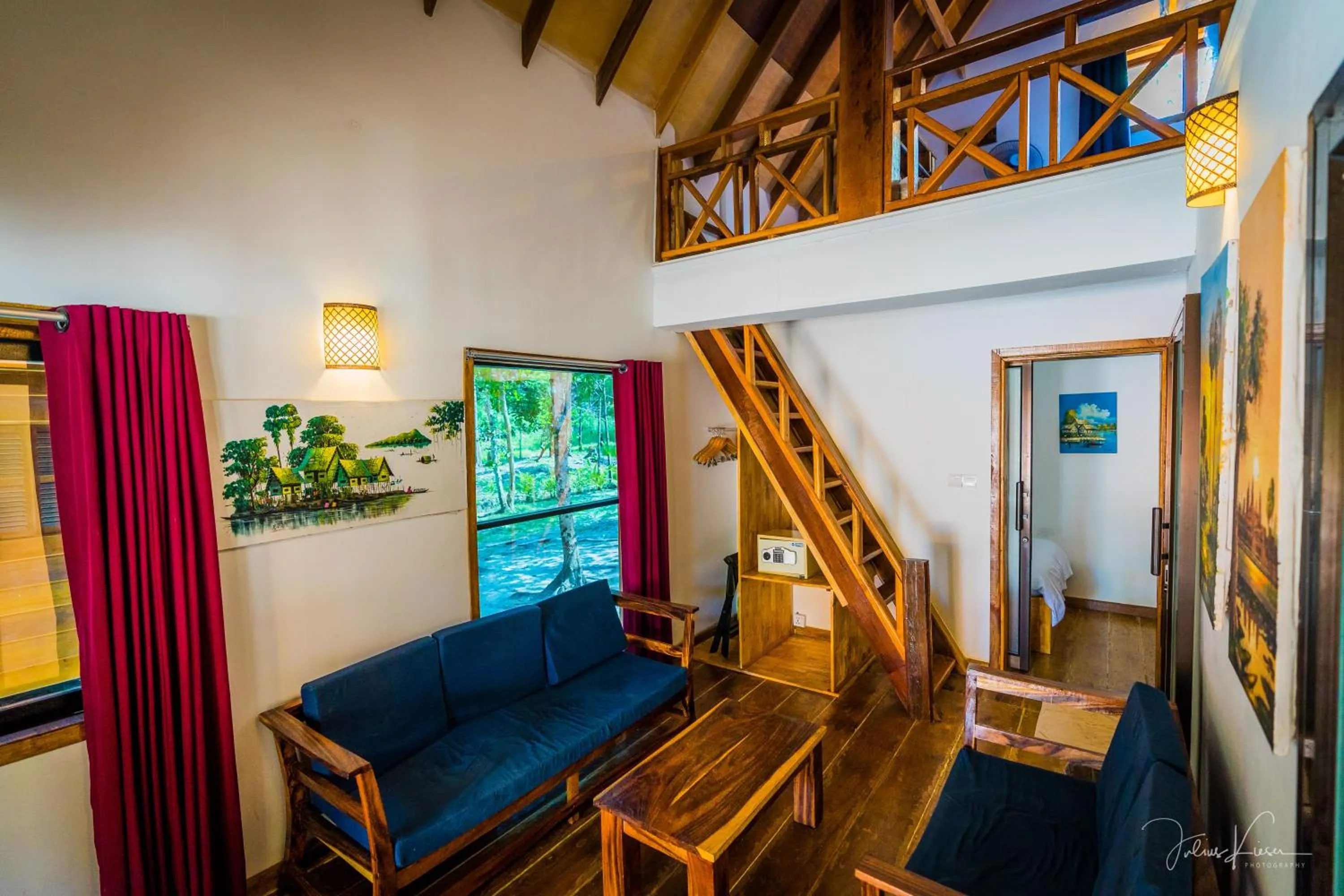 Living room in Sol Beach Resort