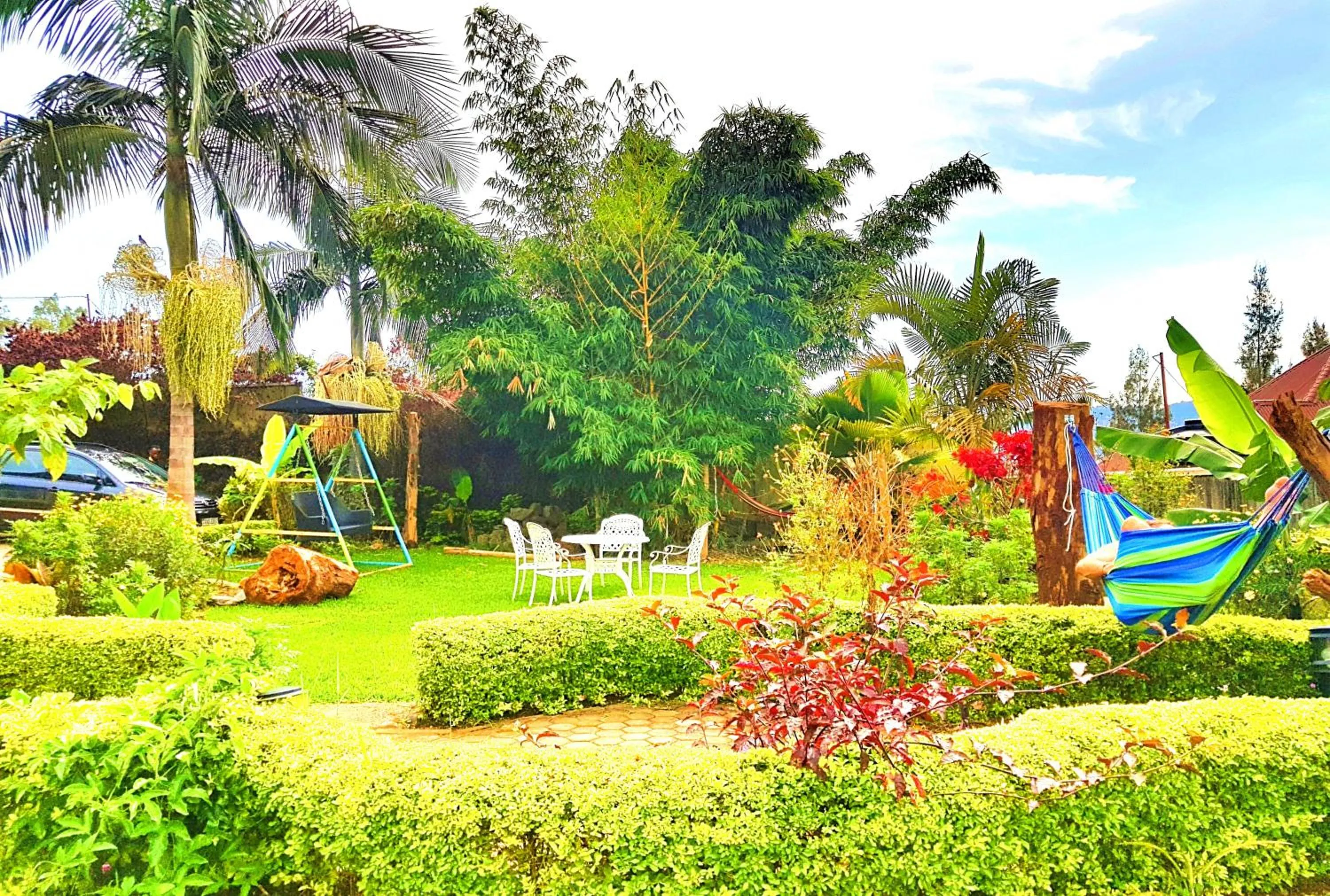 Children play ground in Yambi Guesthouse